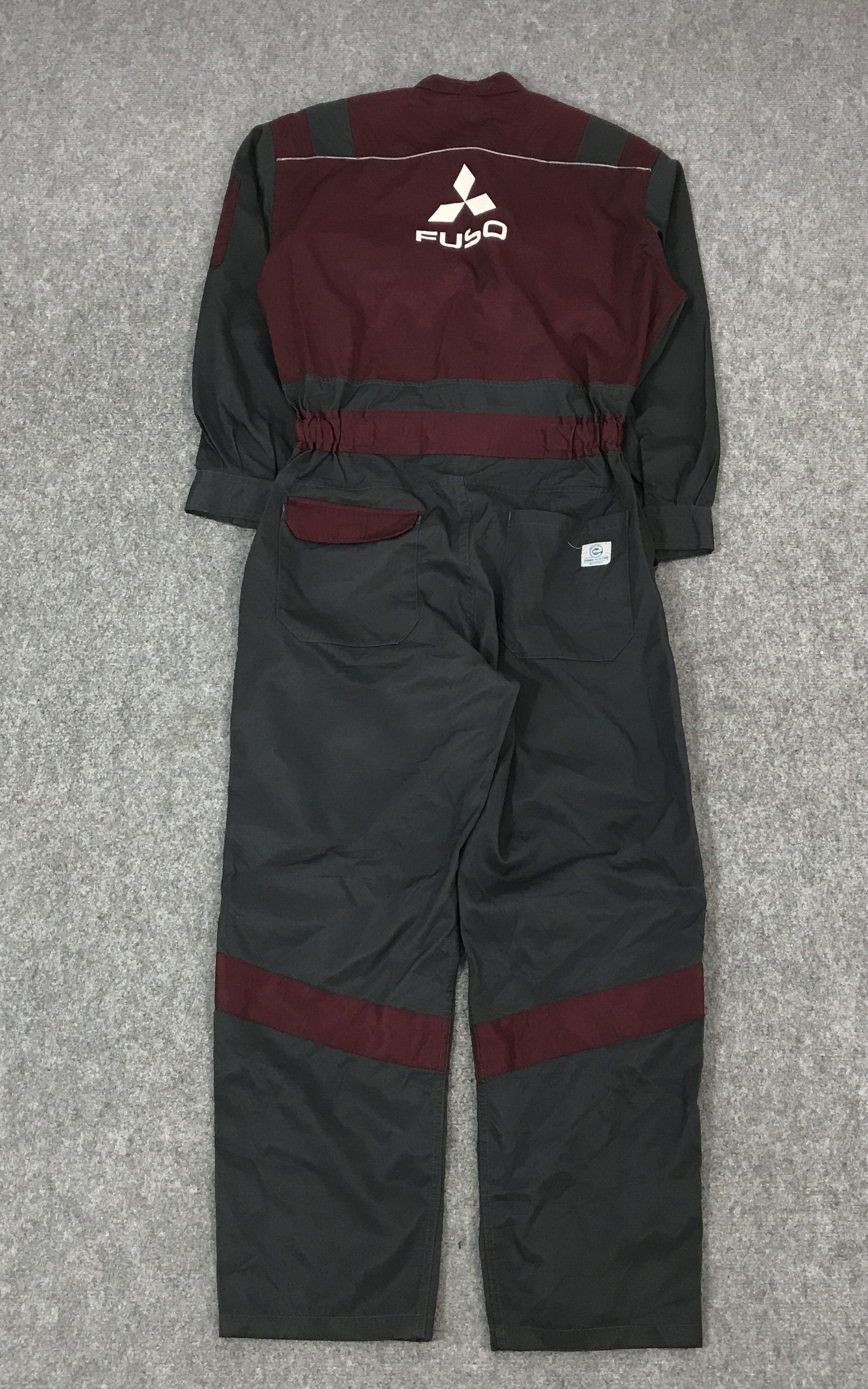 Japanese Brand MITSUBISHI FUSO RACING OVERALL JACKET Size US M / EU 48-50 / 2 - 1 Thumbnail