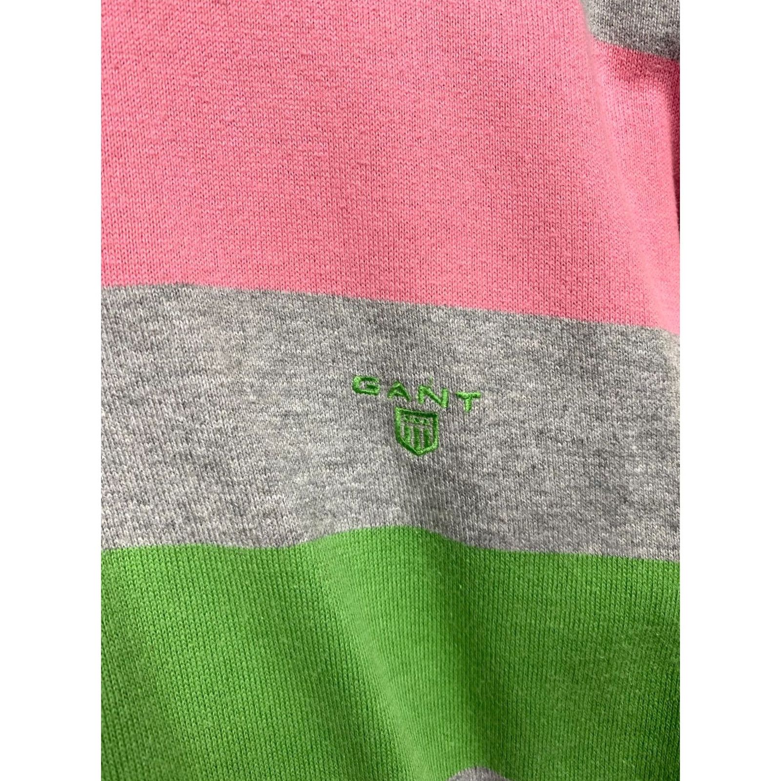 Gant Gant Polo Rugby Shirt Mens XXL Striped Long Sleeve Button Collared Multicolor Logo Shirt Size US XXL / EU 58 / 5 - 3 Thumbnail