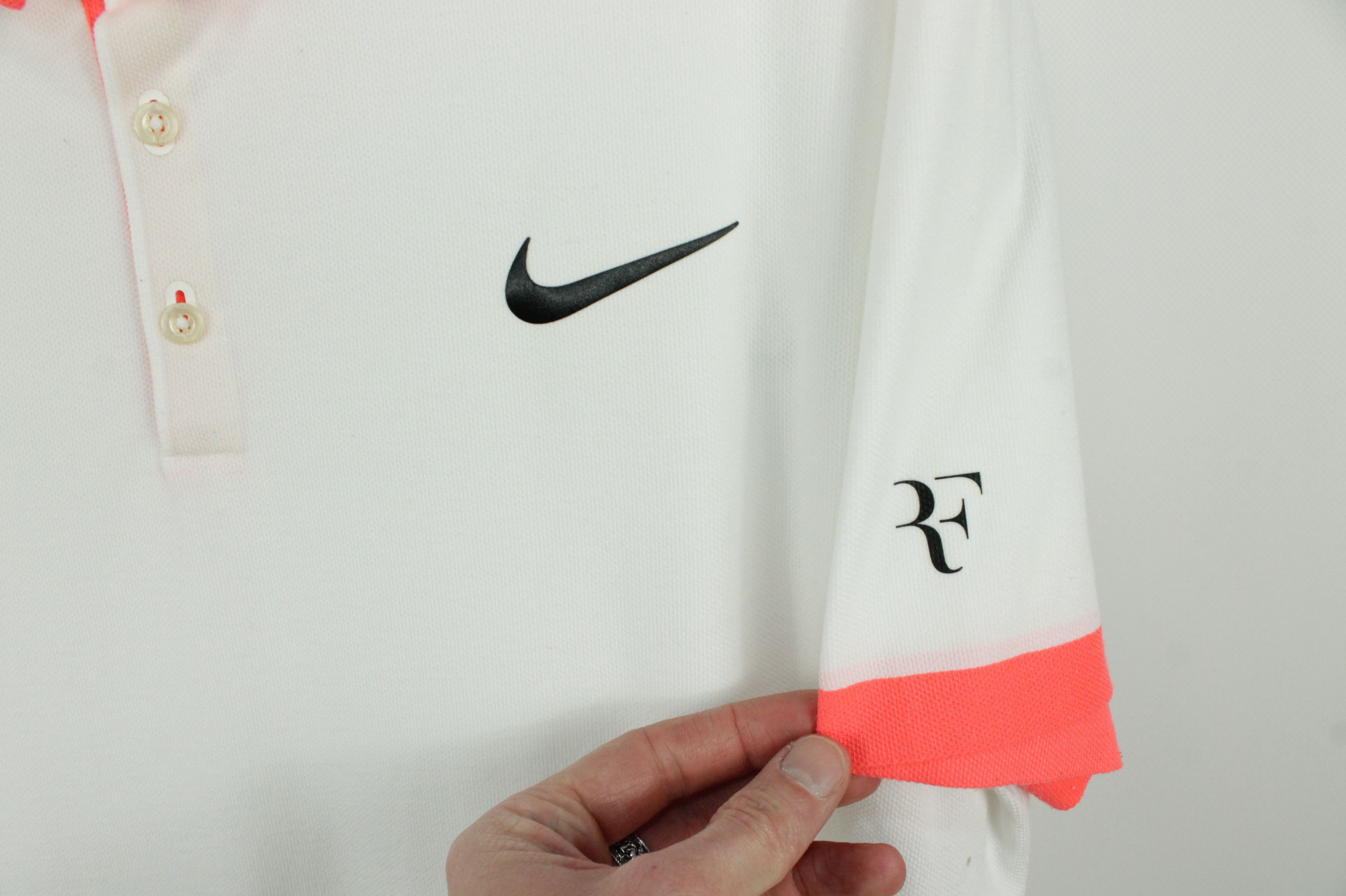 Nike Roger Federer Nike RF Tennis Polo Shirt 2015 US Open Size US L / EU 52-54 / 3 - 6 Thumbnail