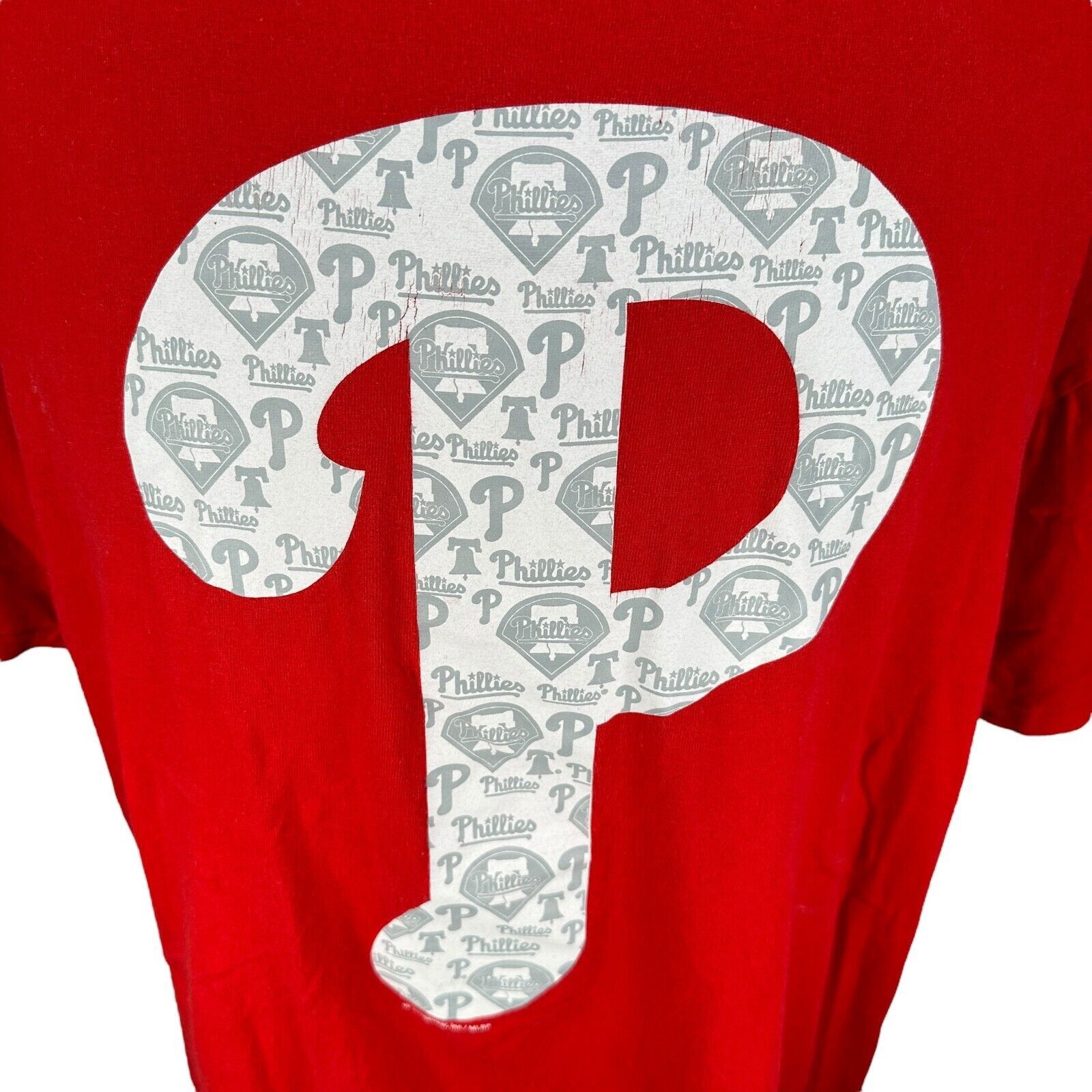 MLB Genuine Merchandise T-Shirt Men's 2XL Phillies Graphic Logo Size US XXL / EU 58 / 5 - 4 Thumbnail
