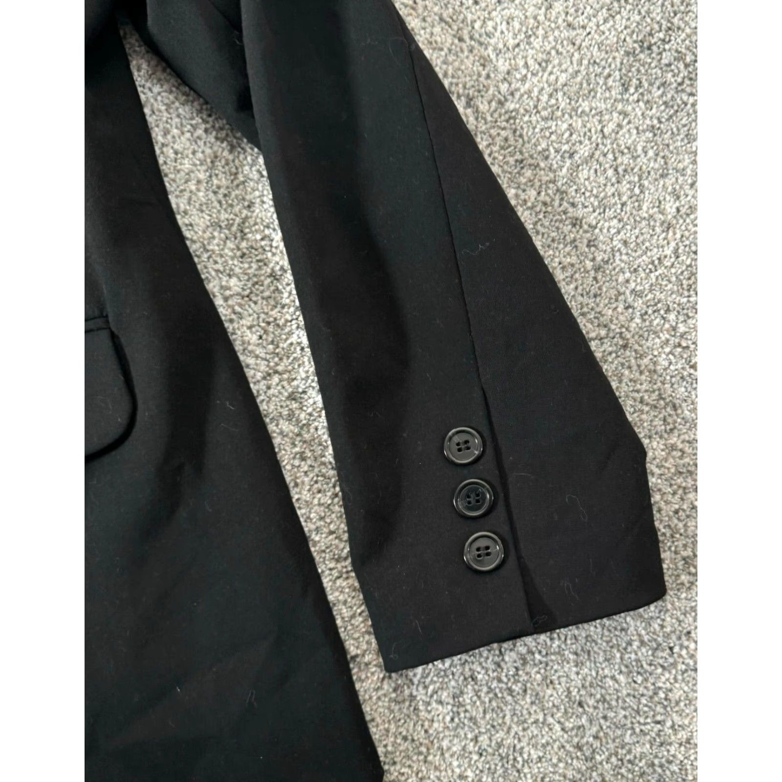 Vintage VINTAGE Lane Bryant Blazer 10/12 Shoulder Pads Wide-Shoulder 80s Office Minimalist Women Blazer 薄 Size L / US 10 / IT 46 - 3 Thumbnail