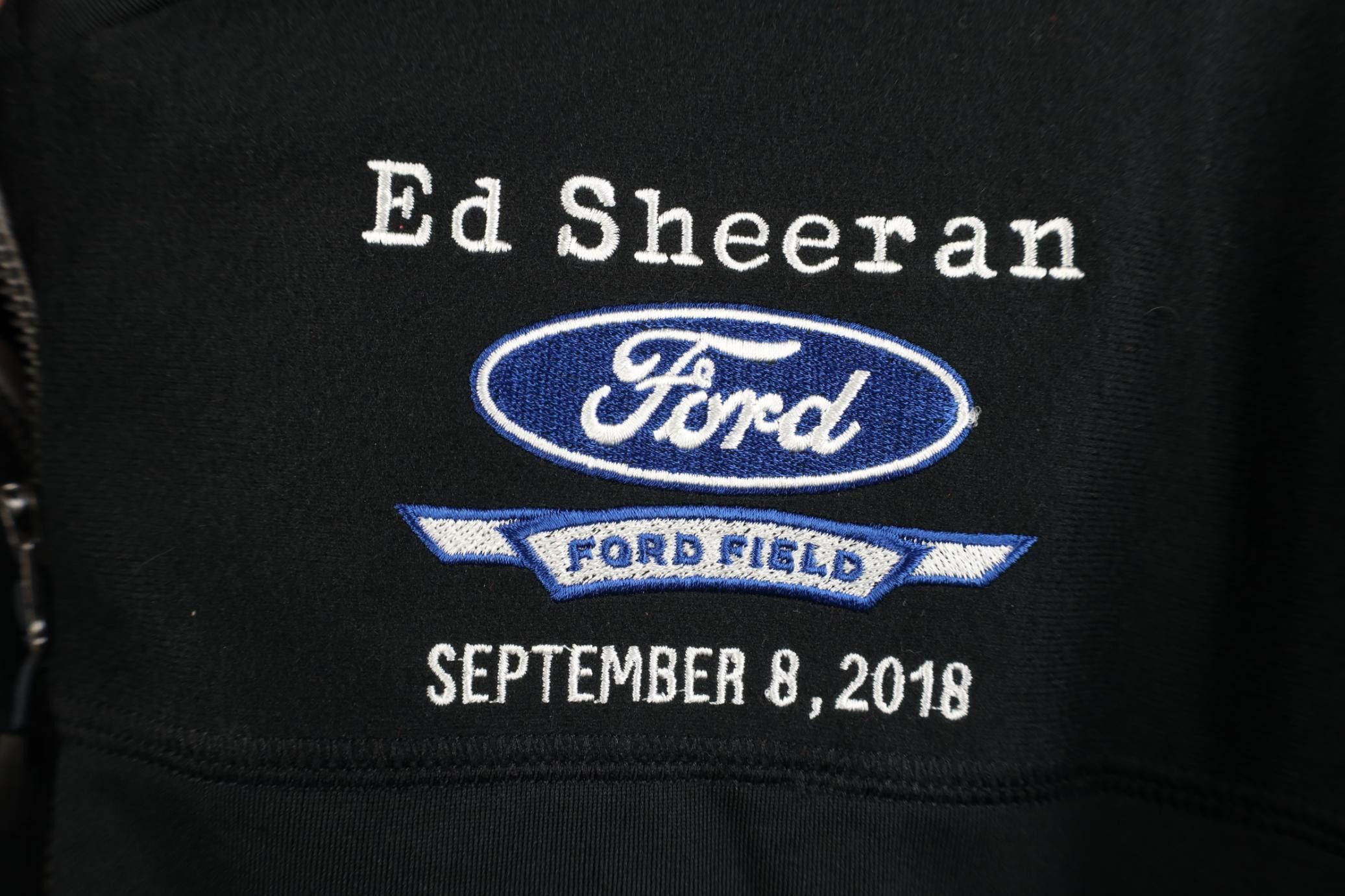 Adidas New Adidas Ford Field Ed Sheeran Band Full Zip Jacket Black Size US L / EU 52-54 / 3 - 4 Thumbnail