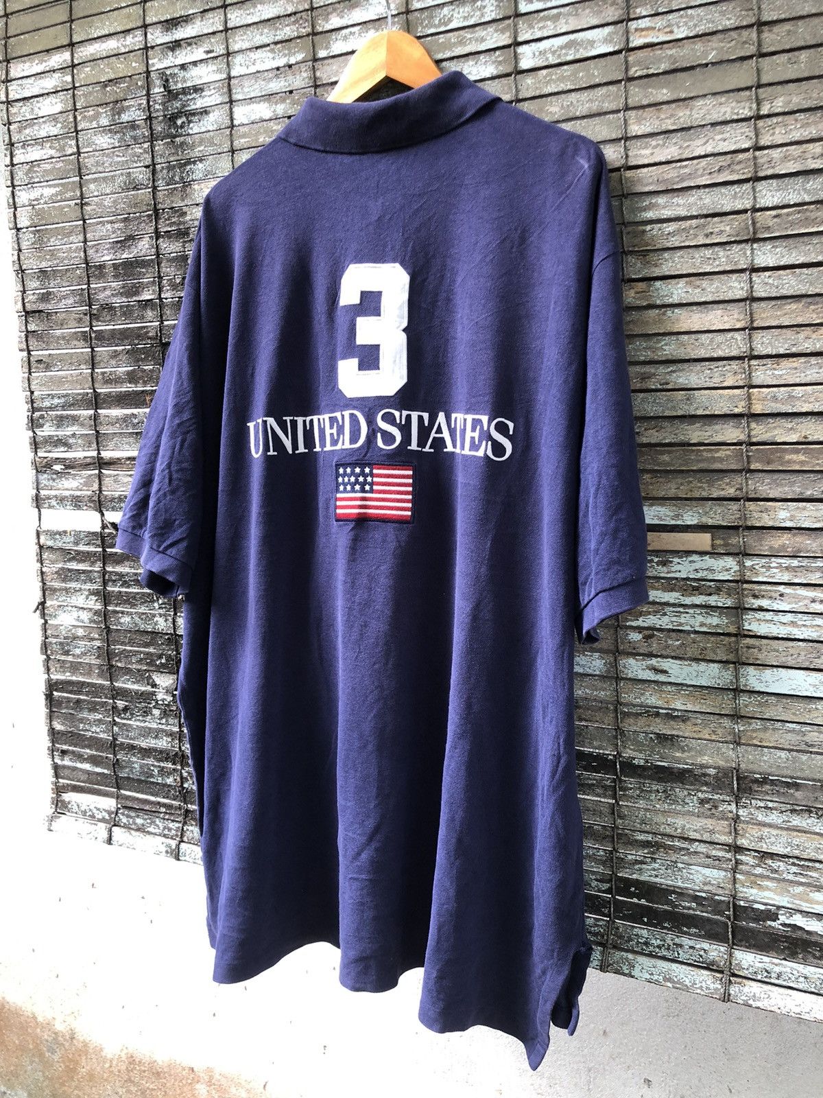 Polo Ralph Lauren 🔥Vintage🔥Polo Ralph Lauren United State ‘3’ Shirts Size US XXL / EU 58 / 5 - 5 Thumbnail
