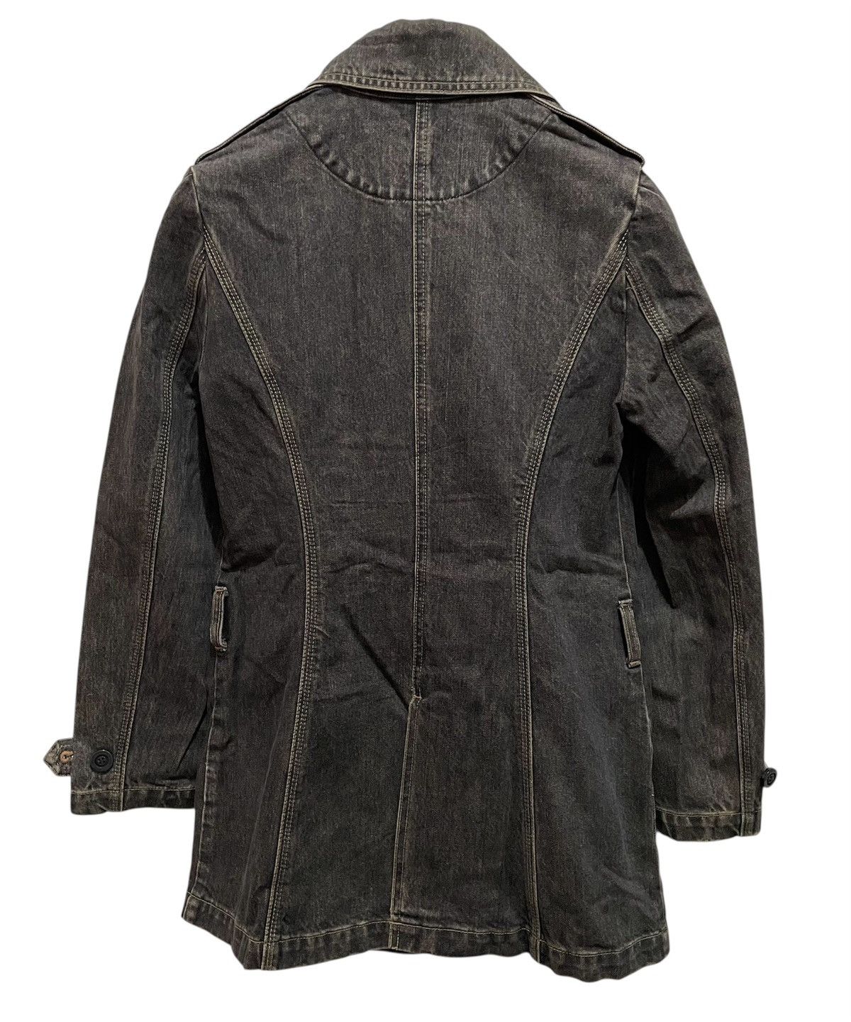 Other MARY QUANT DENIM SHORT TRENCH COAT Size M / US 6-8 / IT 42-44 - 7 Thumbnail