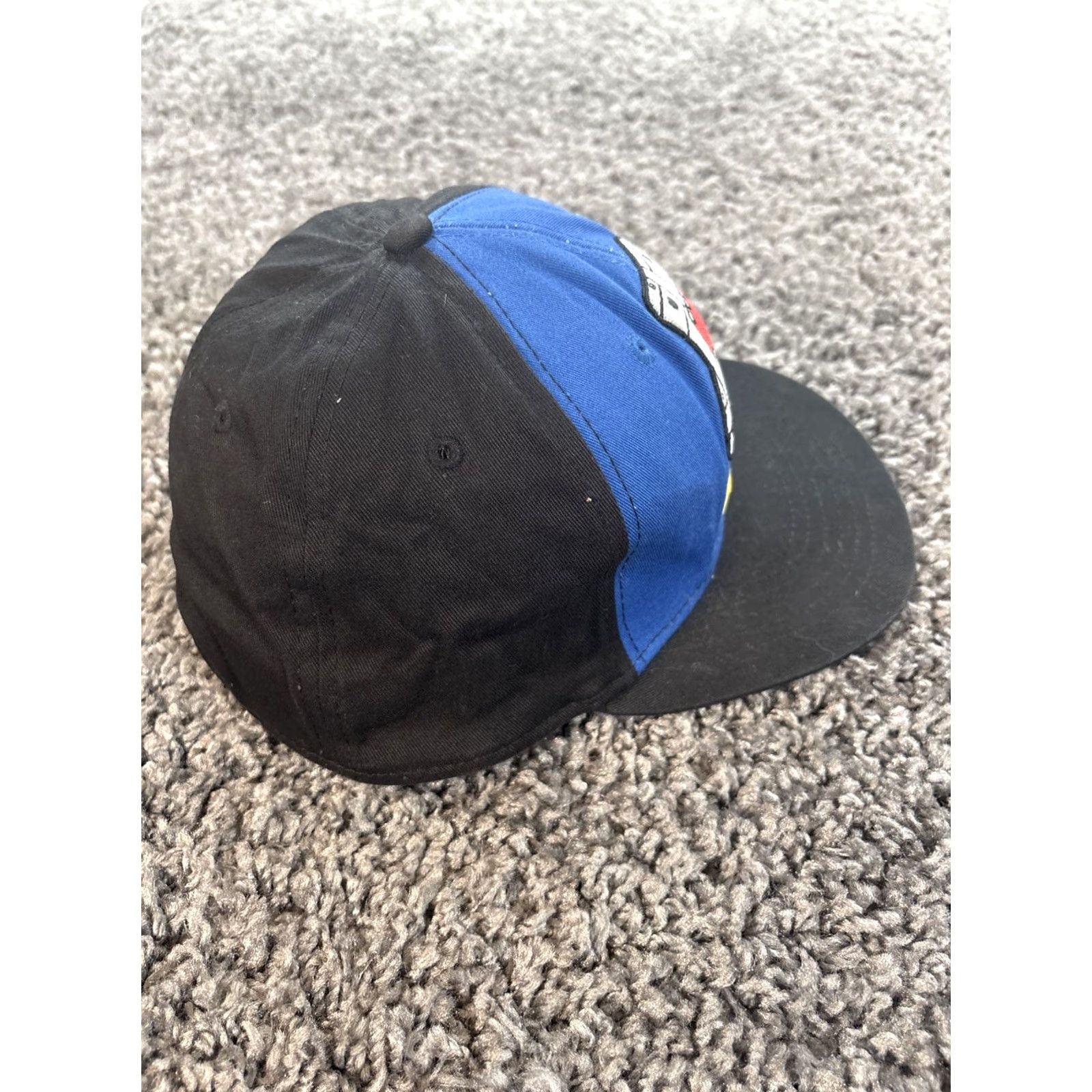Vintage VINTAGE Y2K Furry Domo SnapBack Hat Robot Robo Blue Graphic Adjustable Hat Mens One Size Brown Polyester Fur Size ONE SIZE - 4 Thumbnail