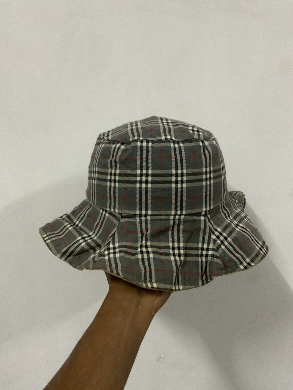 If Six Was Nine Reversible PlaidMulticolor inspired by Burberry’s Hat Size ONE SIZE - 3 Thumbnail