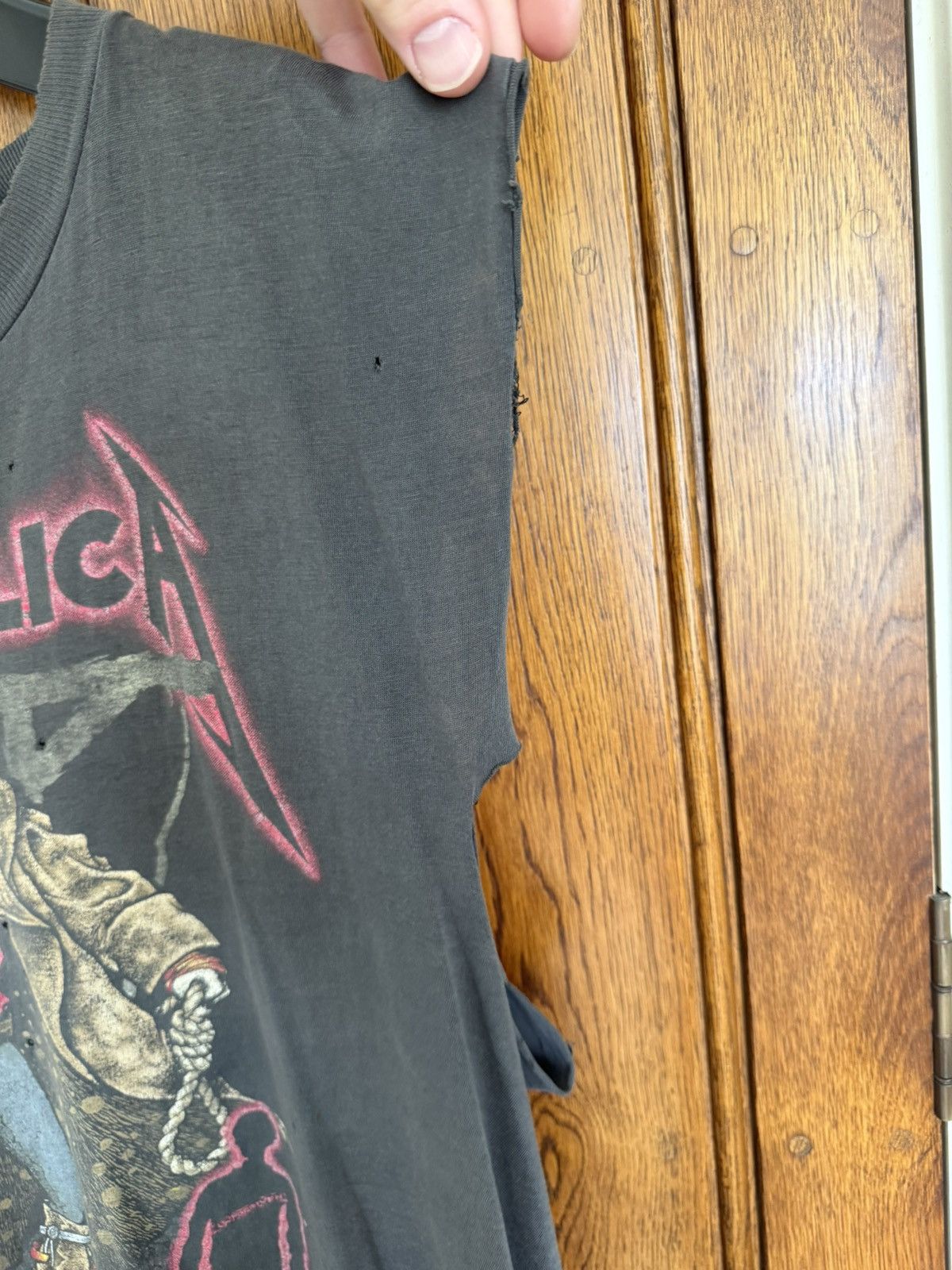 Vintage Metallica The Unforgiven Pushead sleeveless tank cut off 92 Size US XL / EU 56 / 4 - 14 Thumbnail