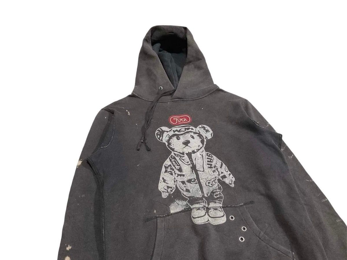 Hysteric Glamour 🔥Y2K Archived Vintage Hysteric Glamour Hoodie Bear Fuck Size US M / EU 48-50 / 2 - 2 Thumbnail