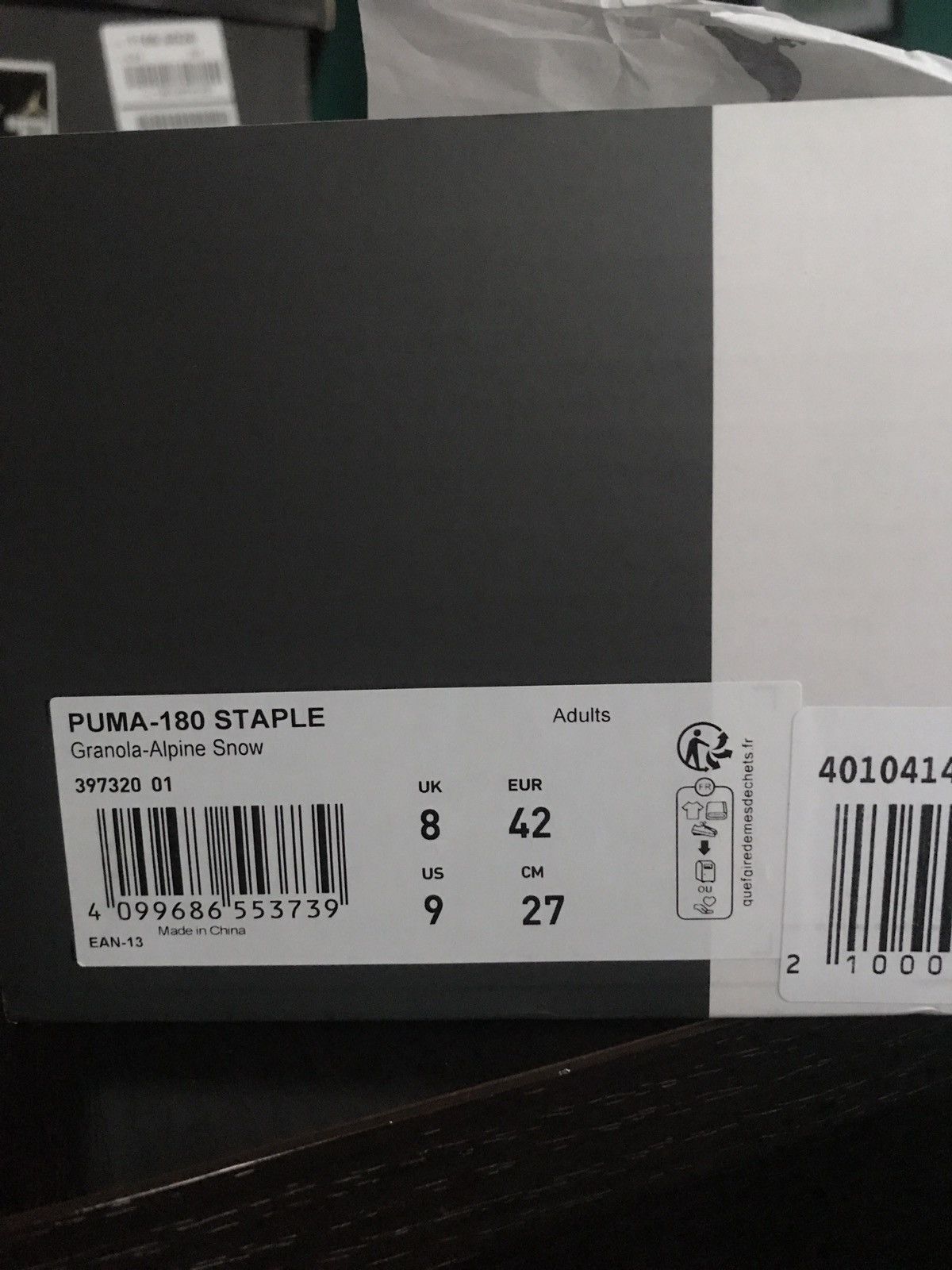 Puma × Staple Puma 180 x Staple “Oatmeal”(Pigeon) Size US 9 / EU 42 - 9 Thumbnail