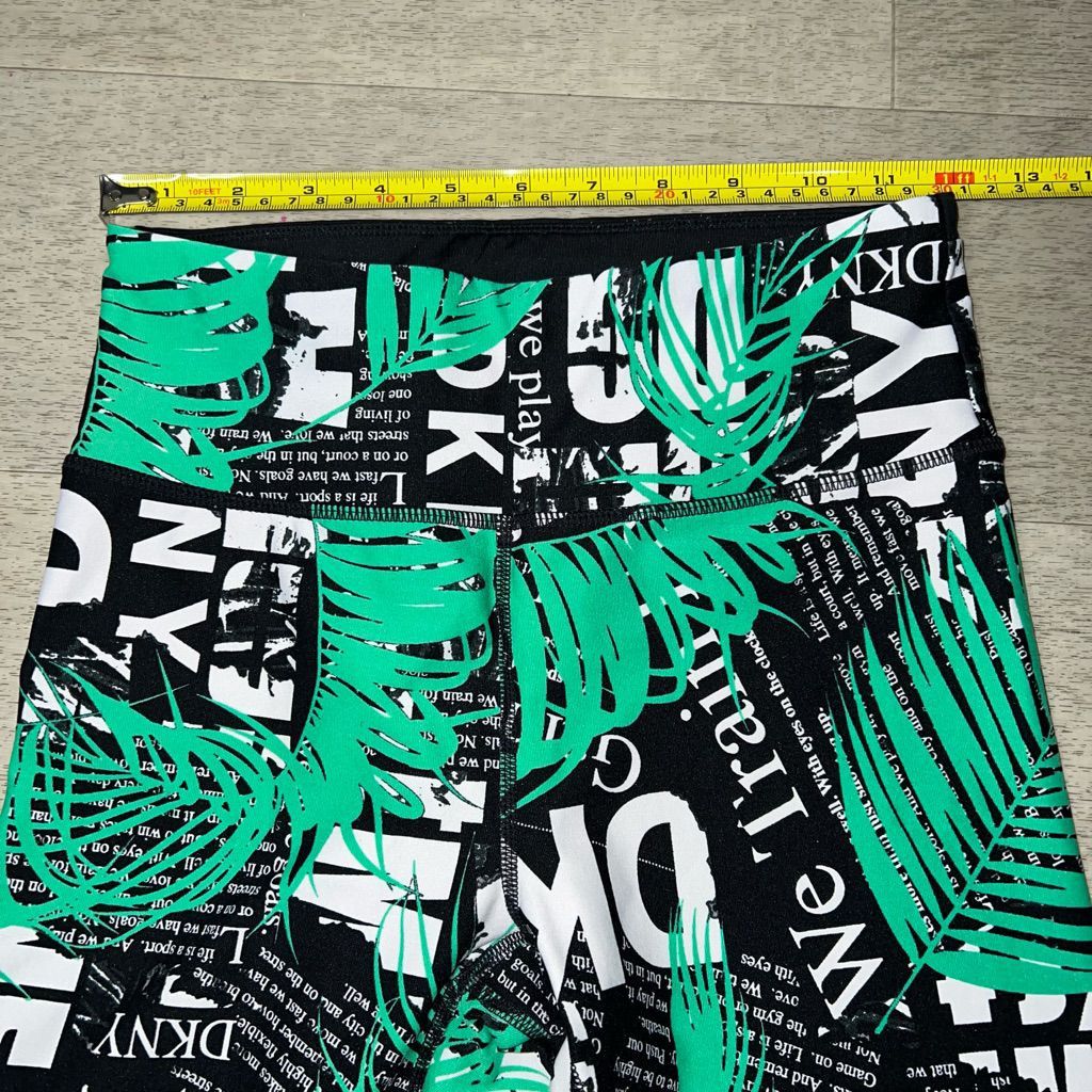 DKNY DKNY Sport, Evy Leggings Troptext Printed High-Waist 7/8 Leggings, Women’s XS Size 25" / US 0 / IT 36 - 5 Thumbnail