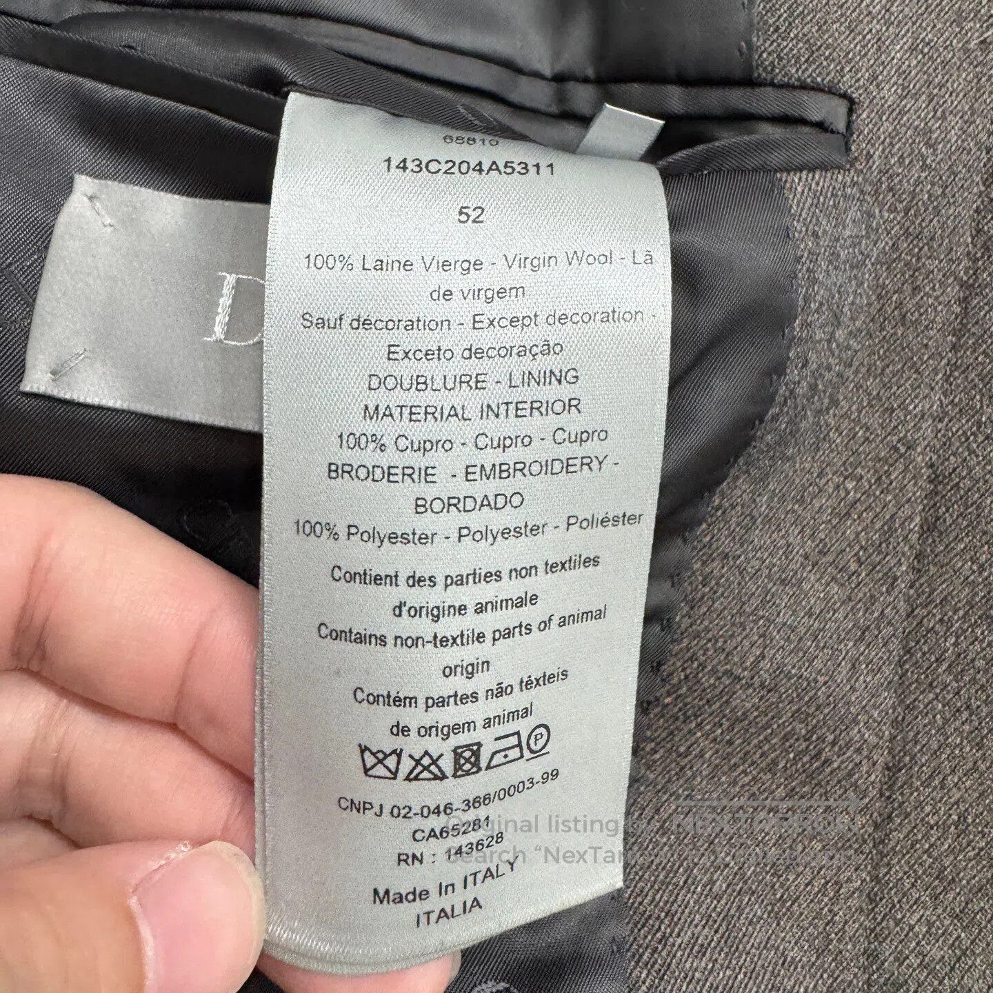 Dior Dior Reply ruana| Size US L / EU 52-54 / 3 - 5 Thumbnail