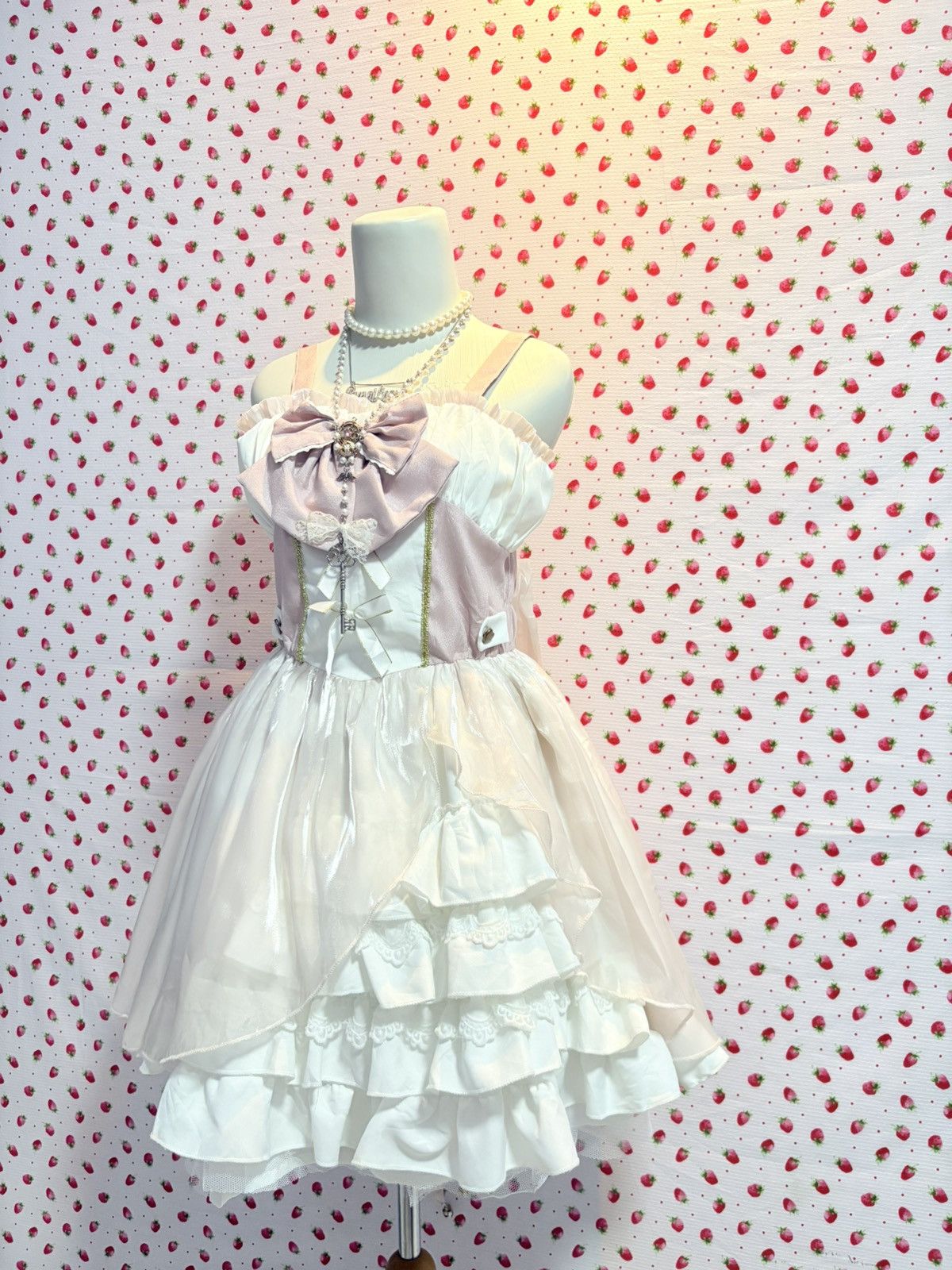 Other JSK Lolita pink magical dress Size ONE SIZE - 4 Thumbnail