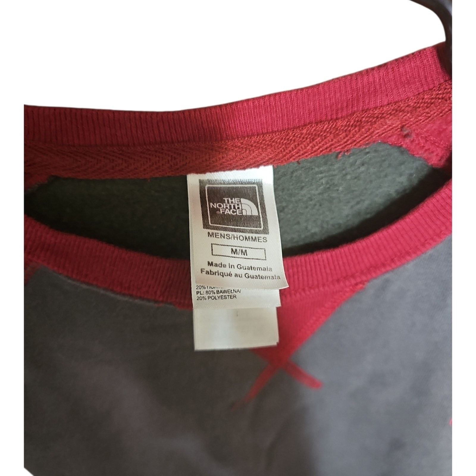The North Face The North Face Men's Red and Gray Sweater Size US M / EU 48-50 / 2 - 5 Thumbnail