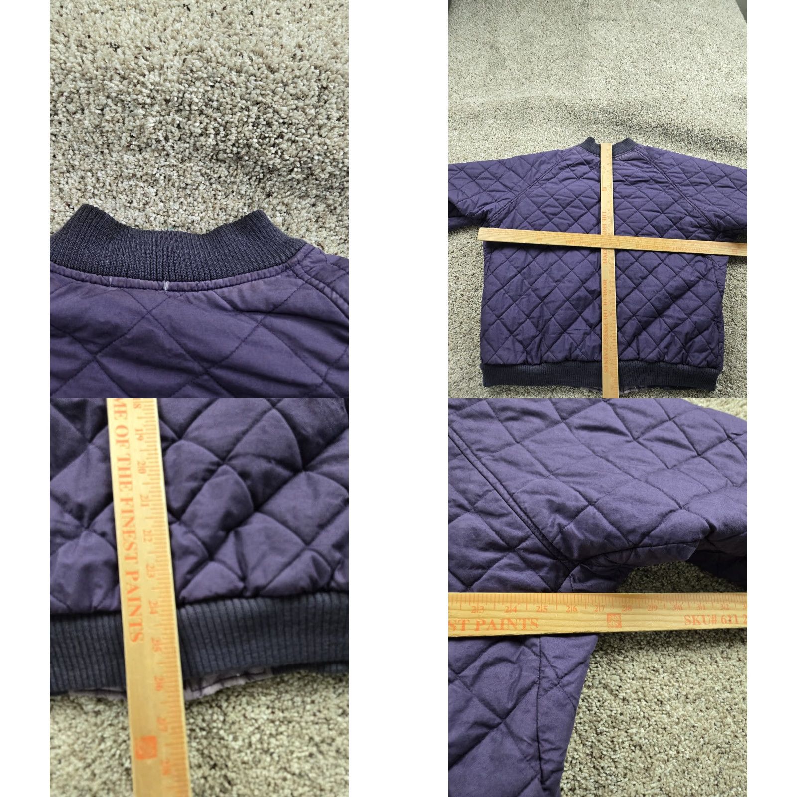 Vintage VINTAGE Columbia Quilted Jacket Mens XL Purple Full Zip Radial Sleeve 80s Size US XL / EU 56 / 4 - 9 Thumbnail