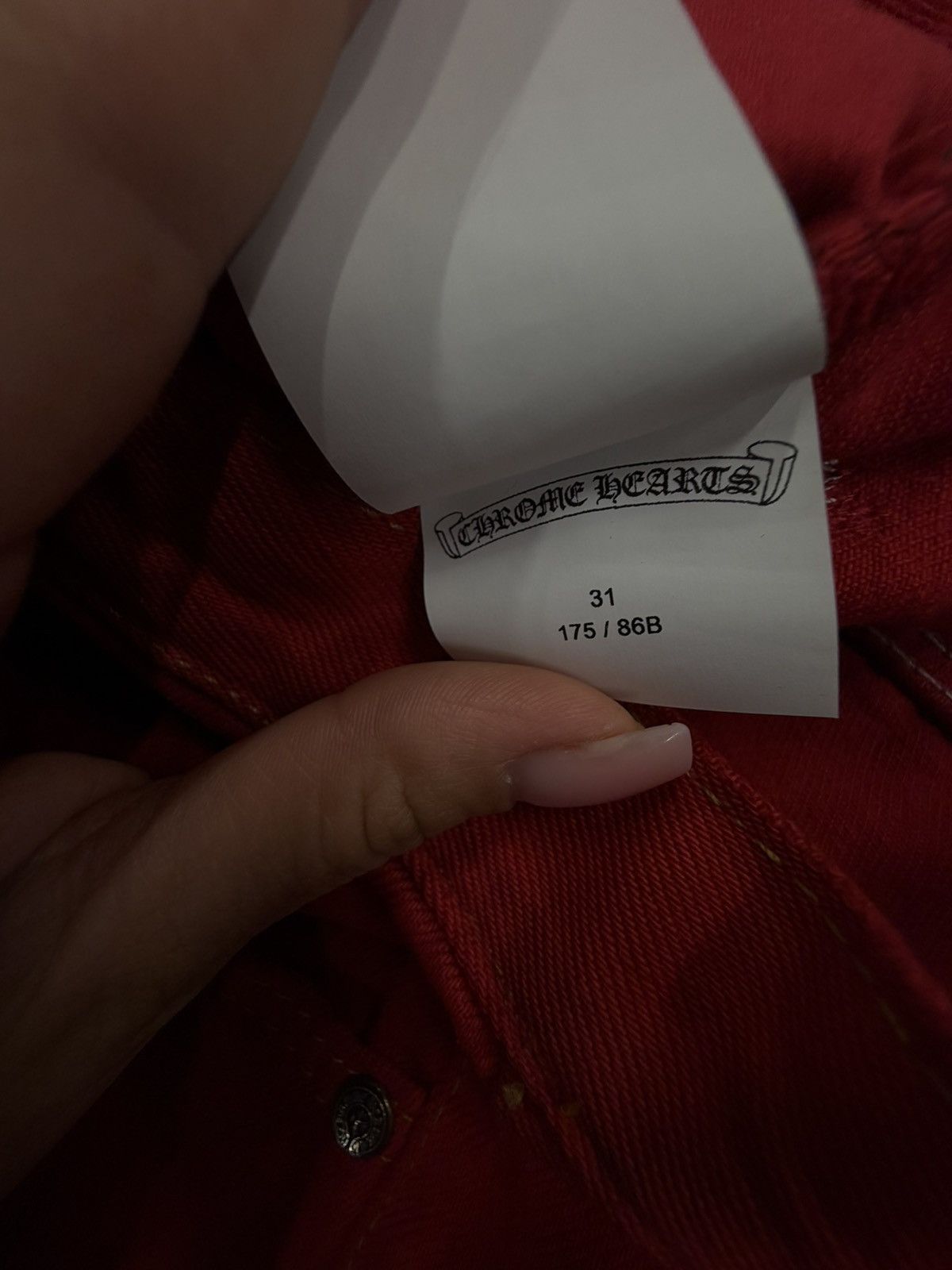 Chrome Hearts Chrome Heart patch Levis Size US 31 - 7 Thumbnail