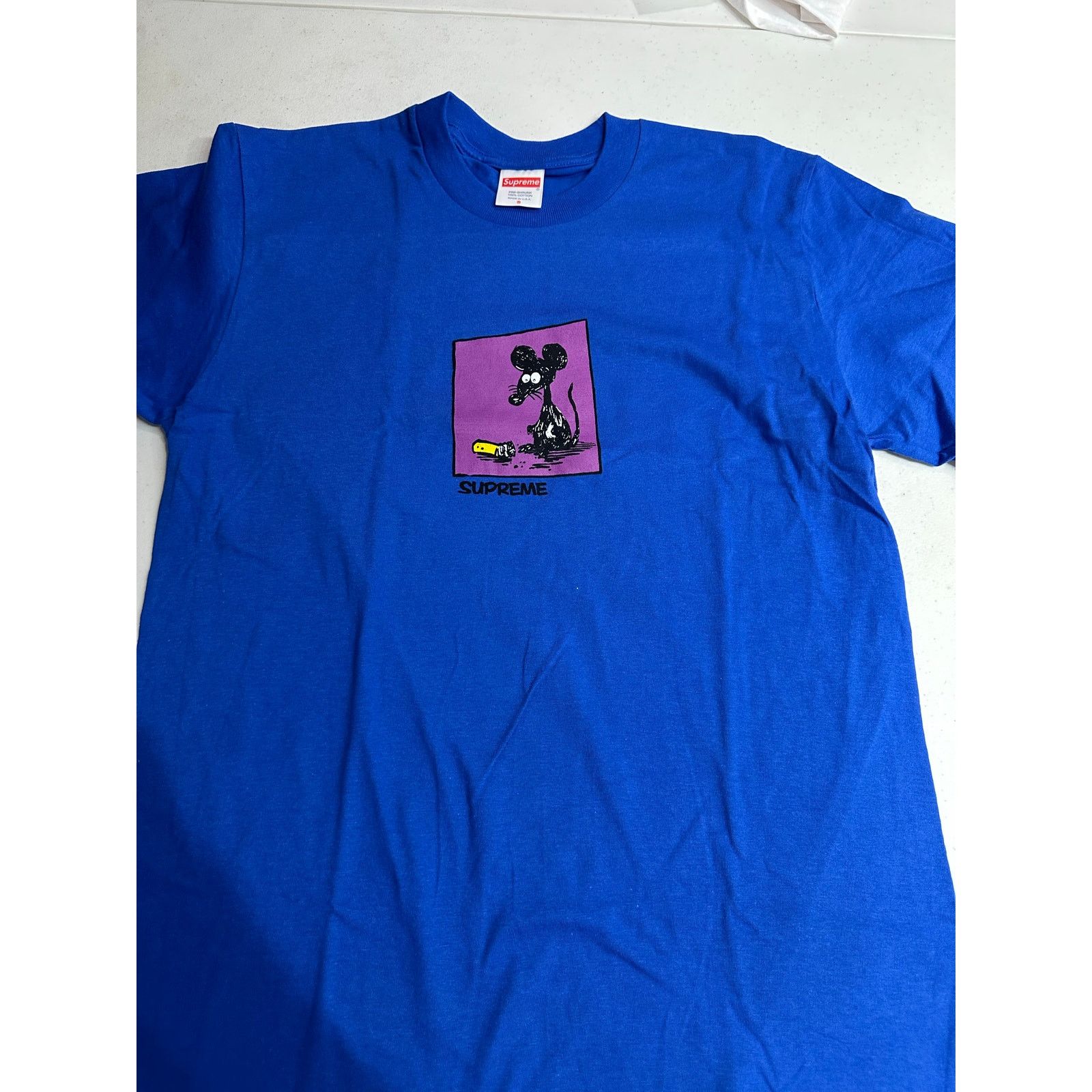 Supreme Supreme Mouse Tee in Royal (L) Size US L / EU 52-54 / 3 - 1 Thumbnail
