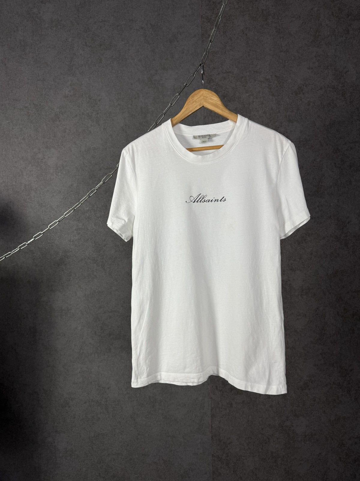 Allsaints Allsaints designer overprinted unisex tee Size US S / EU 44-46 / 1 - 1 Thumbnail
