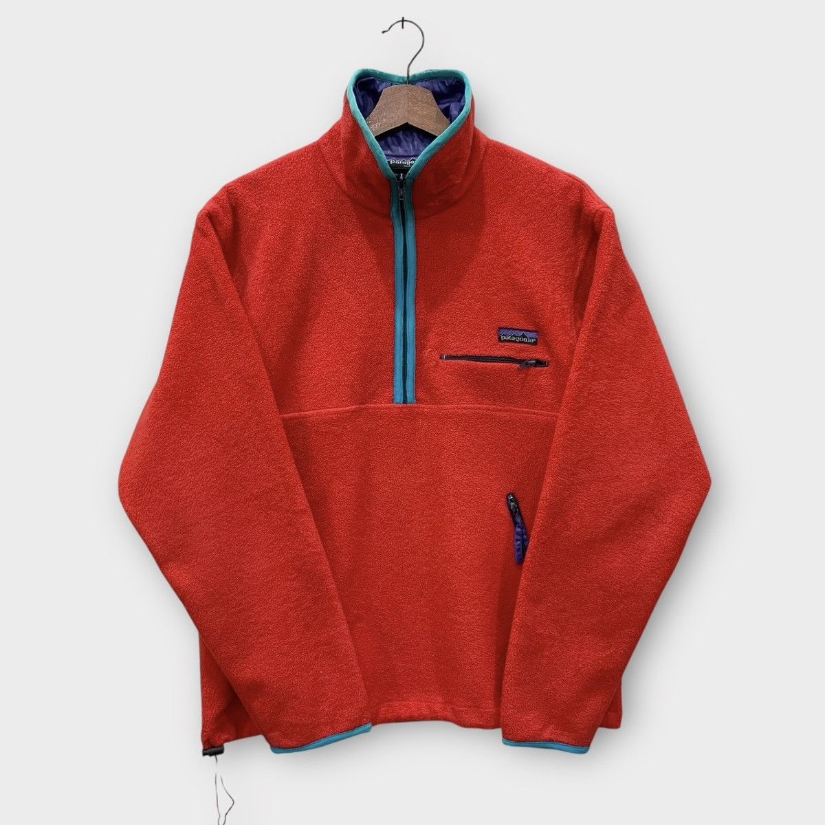 Patagonia VINTAGE 90s PATAGONIA GLISSADE HALF ZIP NYLON FLEECE JACKET Size US M / EU 48-50 / 2 - 2 Thumbnail