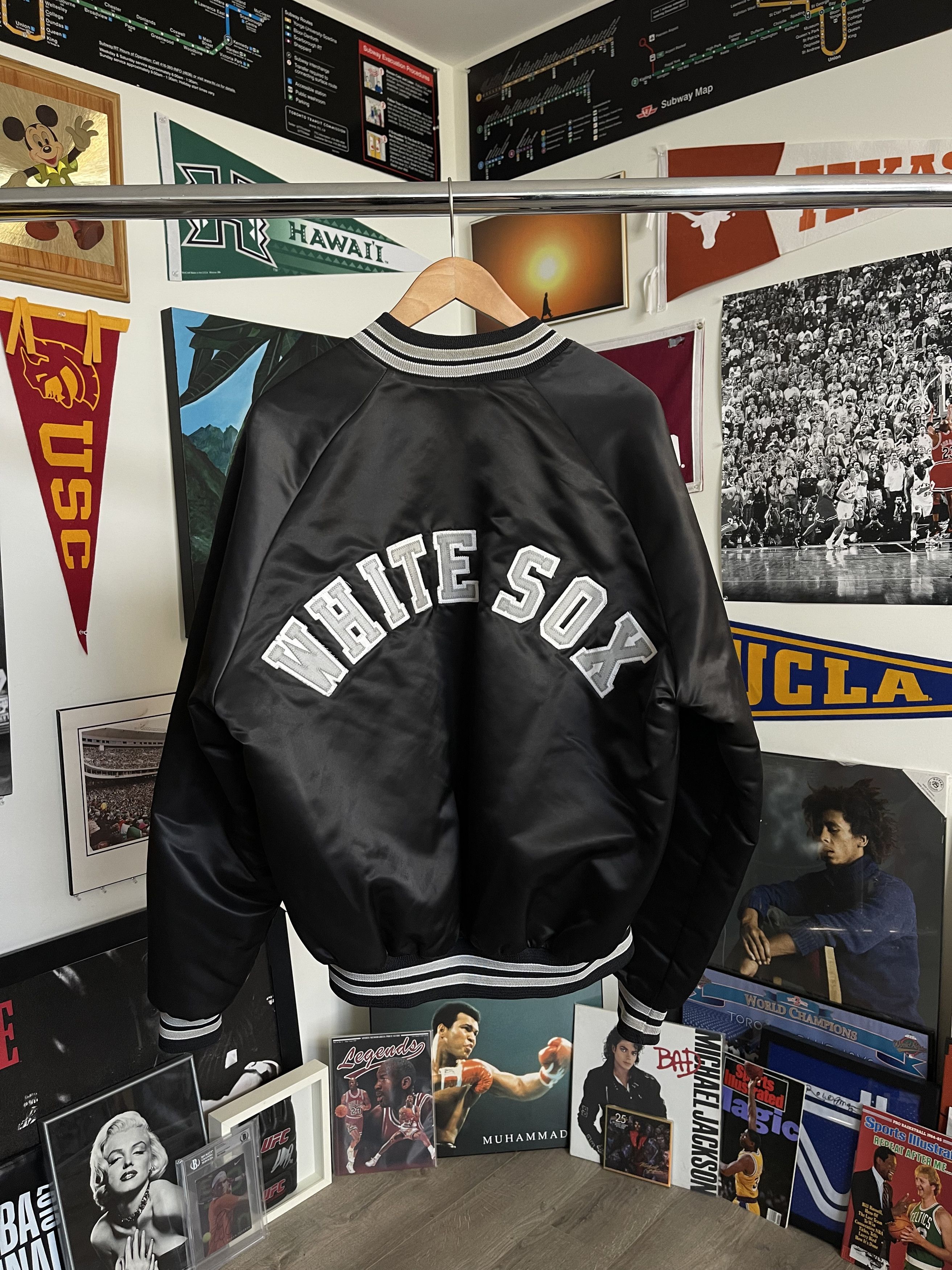 Chalk Line × MLB × Vintage Vintage Chalk Line MLB *CHICAGO WHITE SOX* Satin Jacket Size US L / EU 52-54 / 3 - 6 Thumbnail