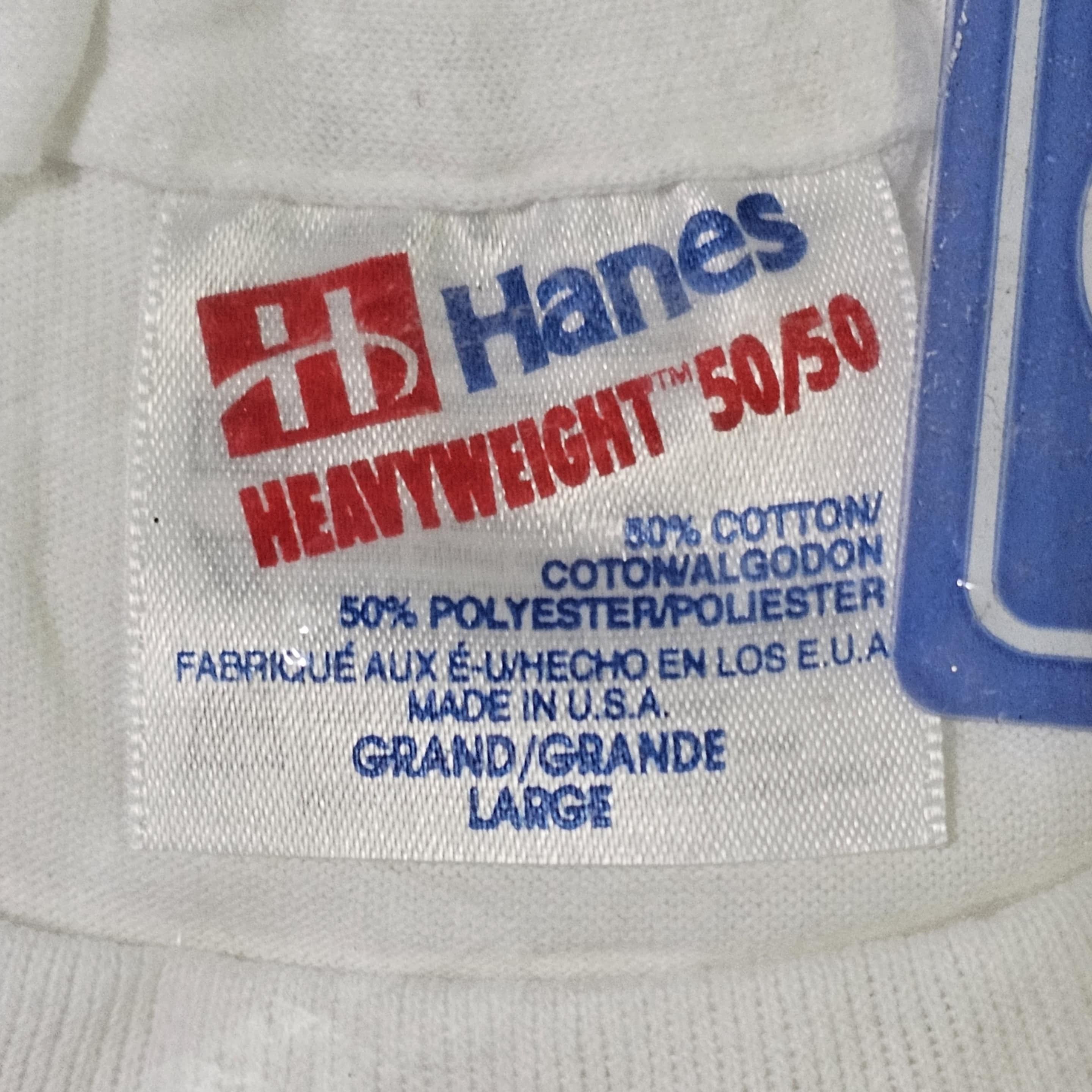 Hanes Hanes Vintage 90s Fifty Years of Magnificence T-Shirt Size US L / EU 52-54 / 3 - 4 Thumbnail