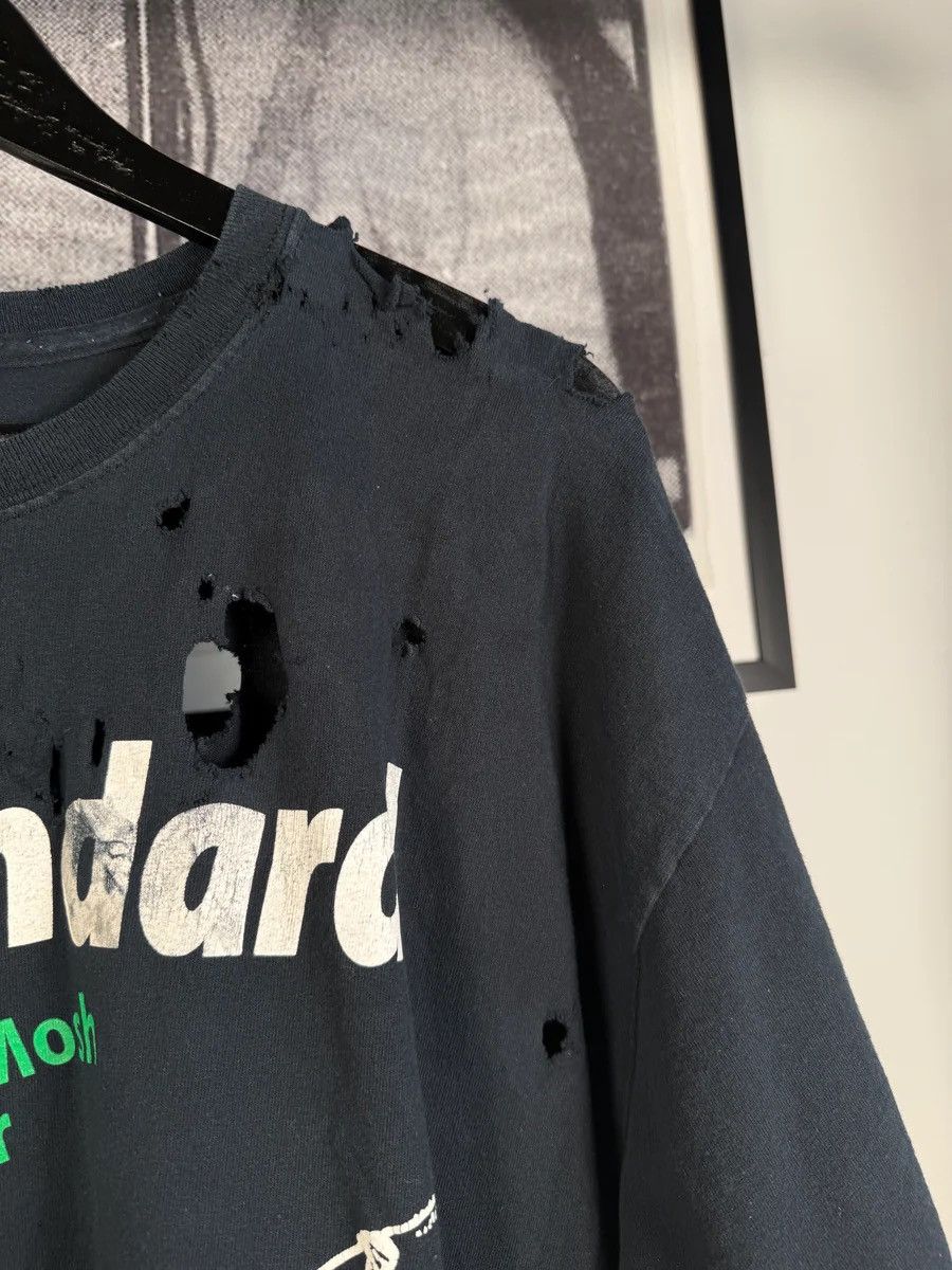 Vintage 🚭VINTAGE GRAIL🚭THRASHED JAPAN HARDCORE "CIRCLE/WAR" TEE Size US XL / EU 56 / 4 - 4 Thumbnail