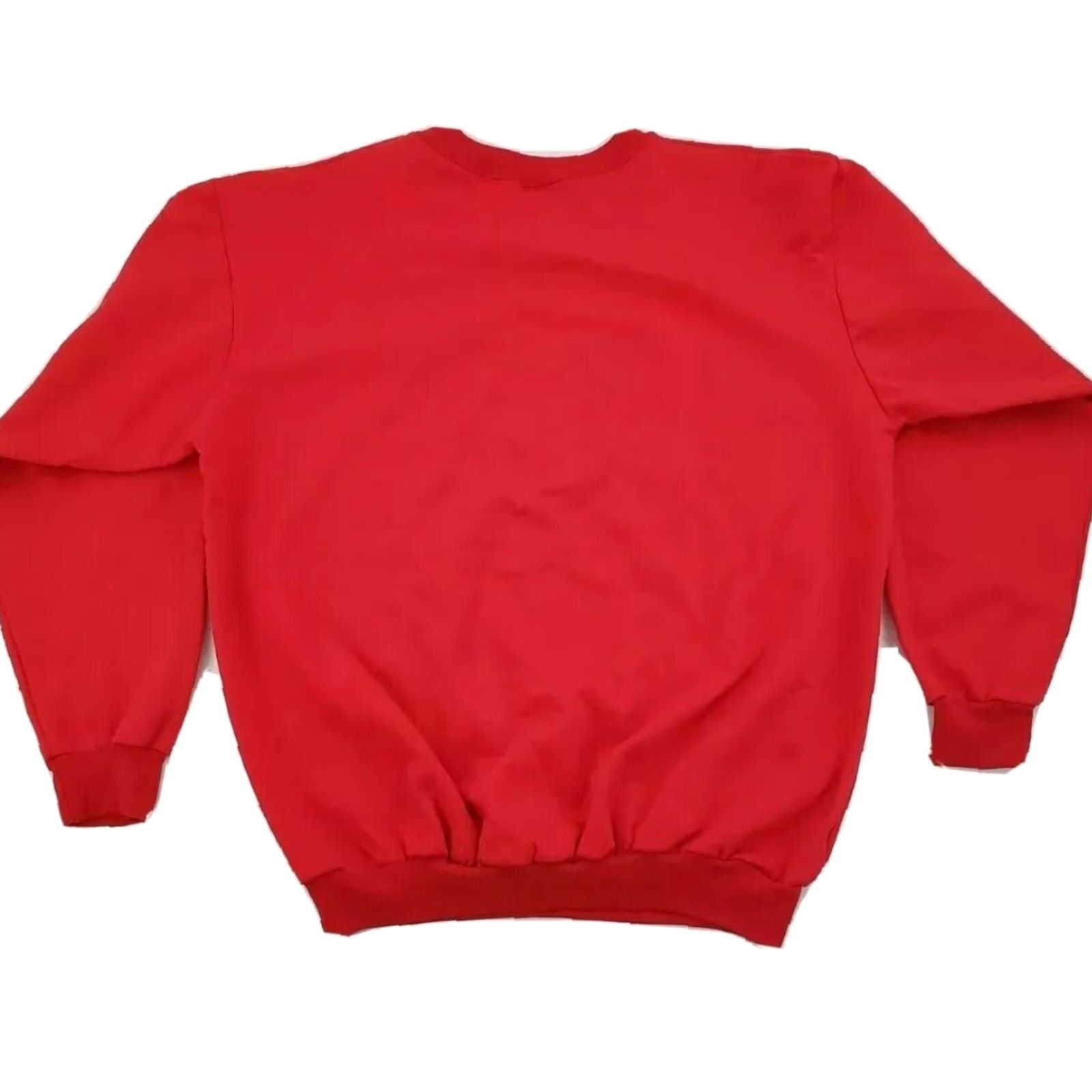 Rainbow VINTAGE Rudman Alaska Sweater Pullover XL Red Fleece Long Sleeve Graphic 90s Nautical Mens Size US XL / EU 56 / 4 - 6 Thumbnail