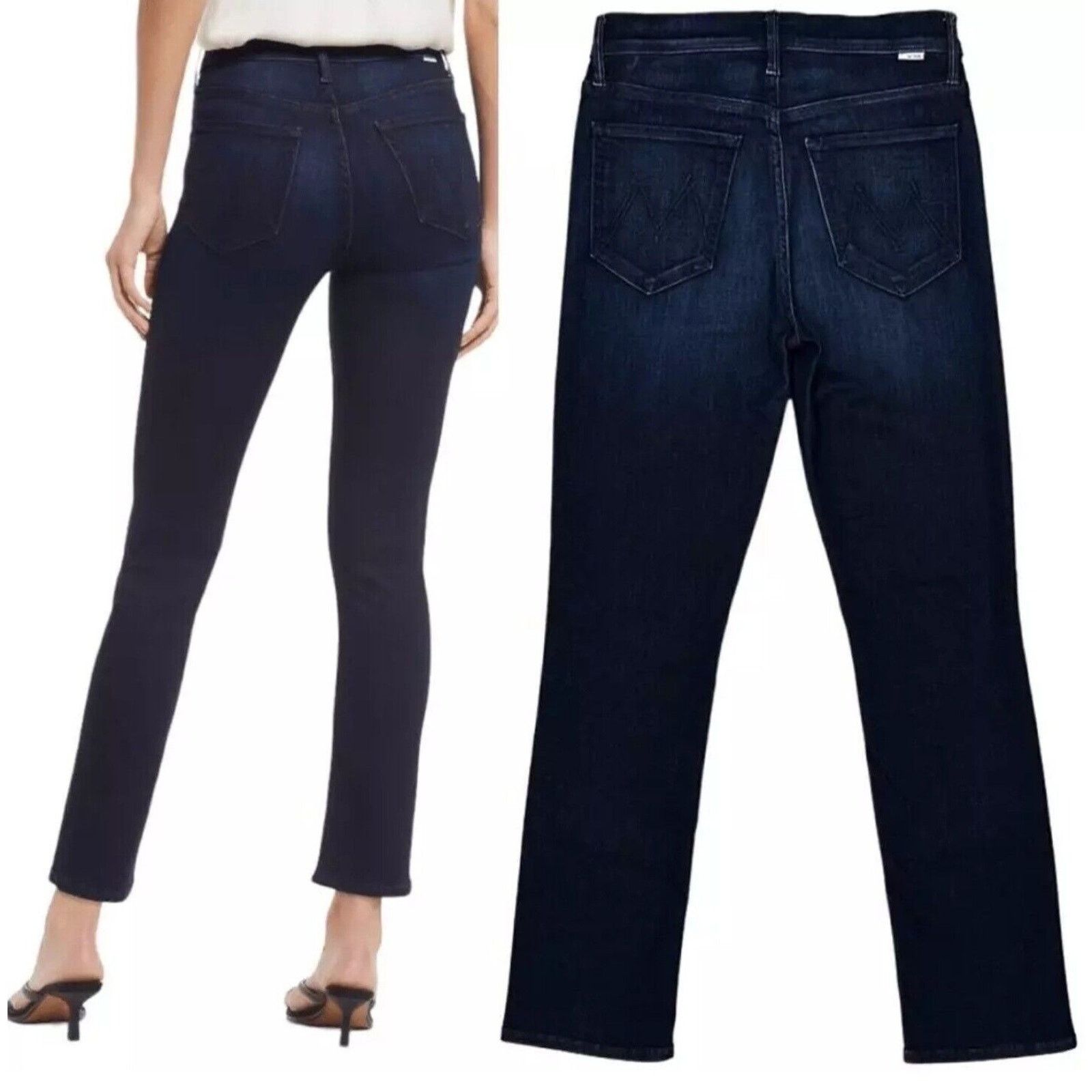 MOTHER Mother The Mid Rise Dazzler Ankle jeans Now or Never 27 Size 27" / US 4 / IT 40 - 3 Thumbnail