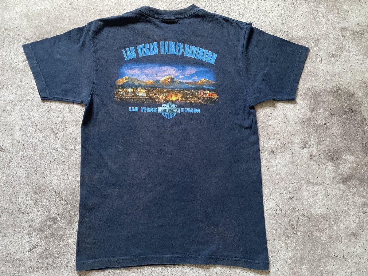 Harley Davidson Vintage Harley Davidson Las Vegas electric eagle tee 2003 Size US XL / EU 56 / 4 - 5 Thumbnail