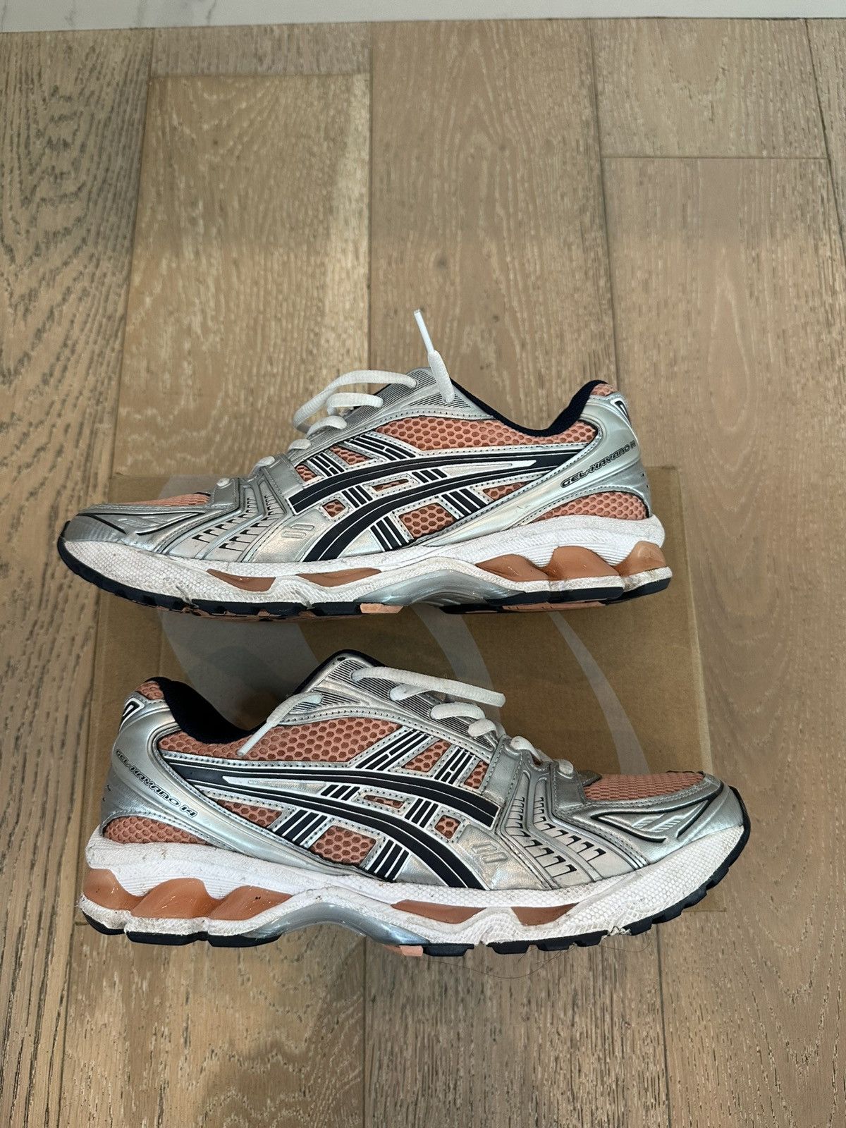 Asics Asics Gel-Kayano 14 Sepia Pure Silver Size US 10 / EU 43 - 4 Thumbnail