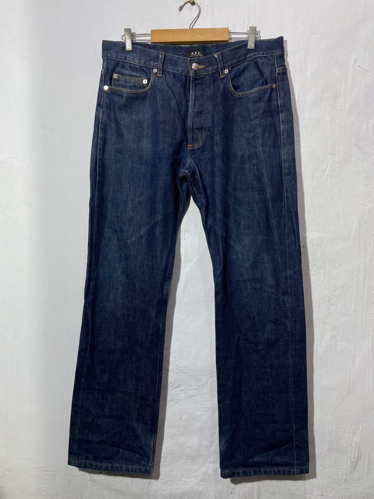 A.P.C. A.P.C. Rescue Selvedge Denim Pants Button Fly Jeans Pants Size US 33 - 1 Thumbnail