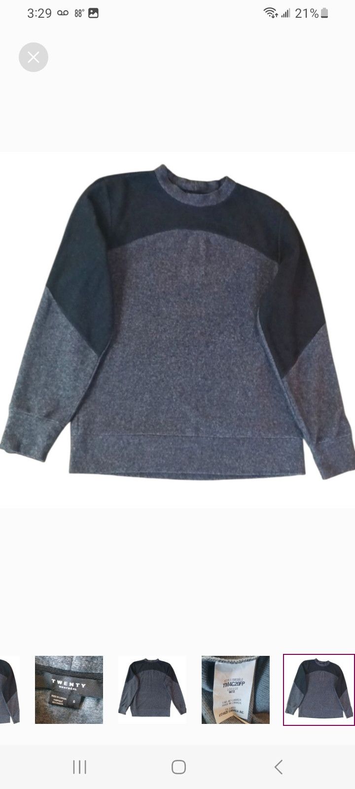 Other Twenty Montreal Sweater Size US M / EU 48-50 / 2 - 5 Thumbnail