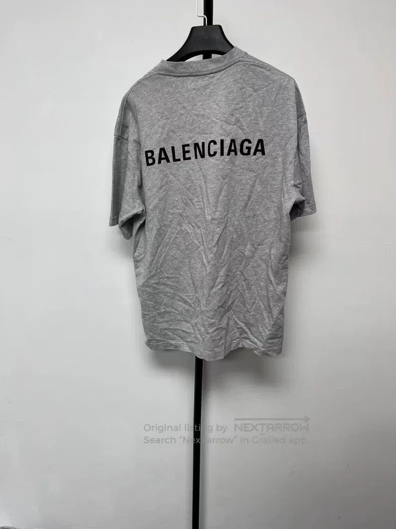 Balenciaga Balenciaga Logo print retro plain weave short sleeve T-shi Size US S / EU 44-46 / 1 - 2 Thumbnail