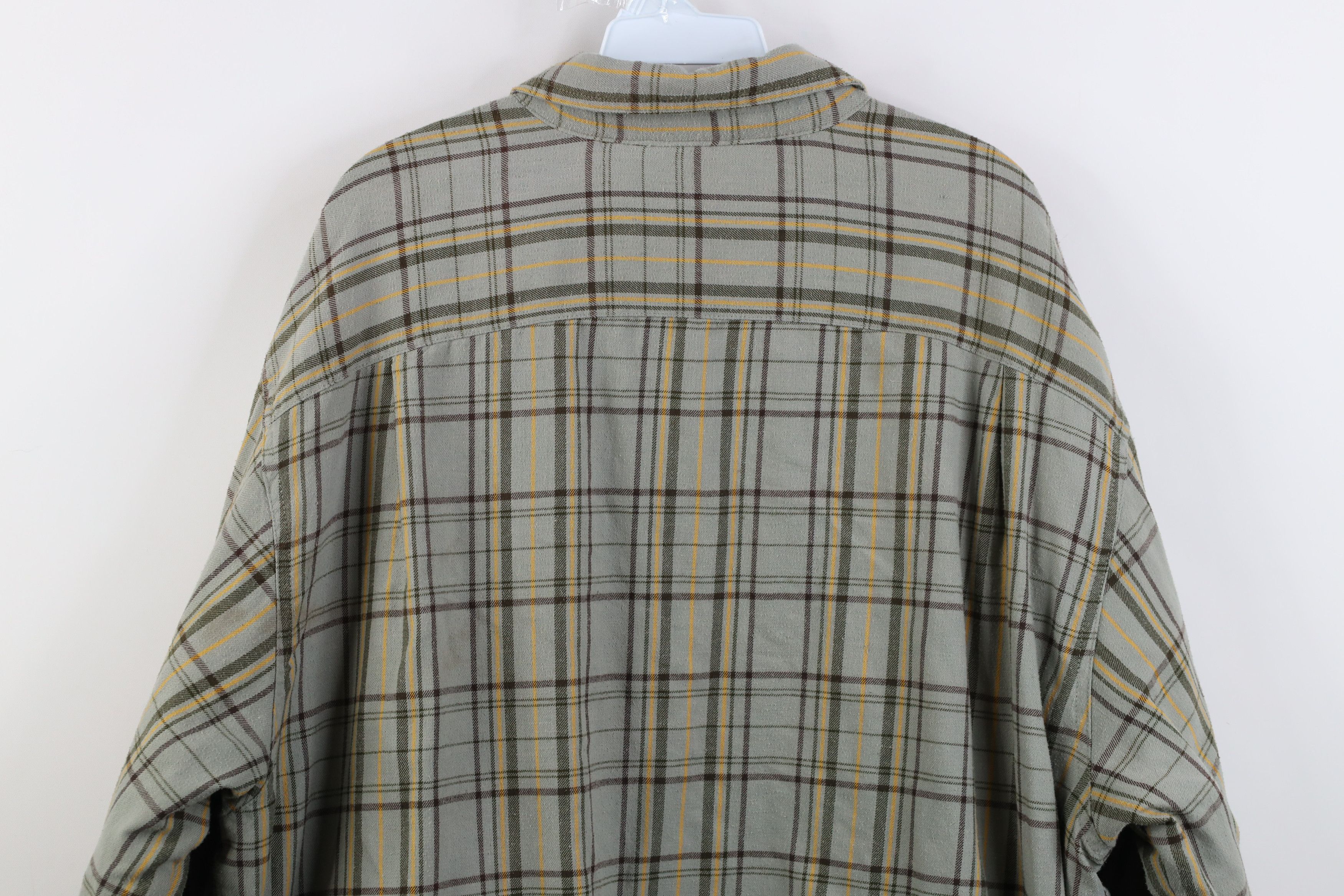Vintage Vintage 90s Streetwear Waffle Lined Flannel Shirt Jacket Size US XL / EU 56 / 4 - 13 Thumbnail