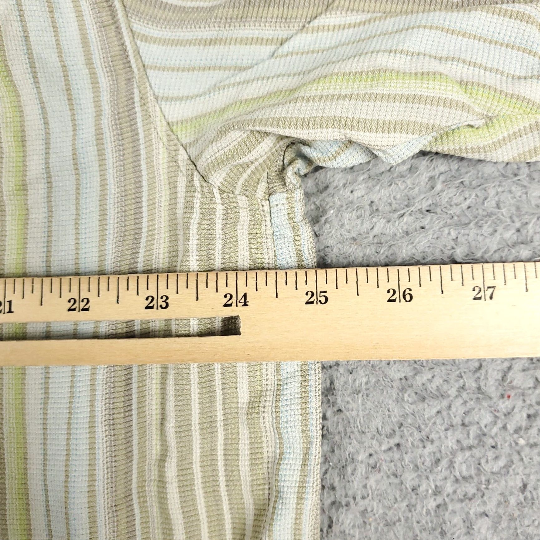 Tommy Bahama Tommy Bahama Hawaiian Shirt Mens XL Beige Striped Button-Up Short Sleeve Aloha Size US XL / EU 56 / 4 - 5 Thumbnail