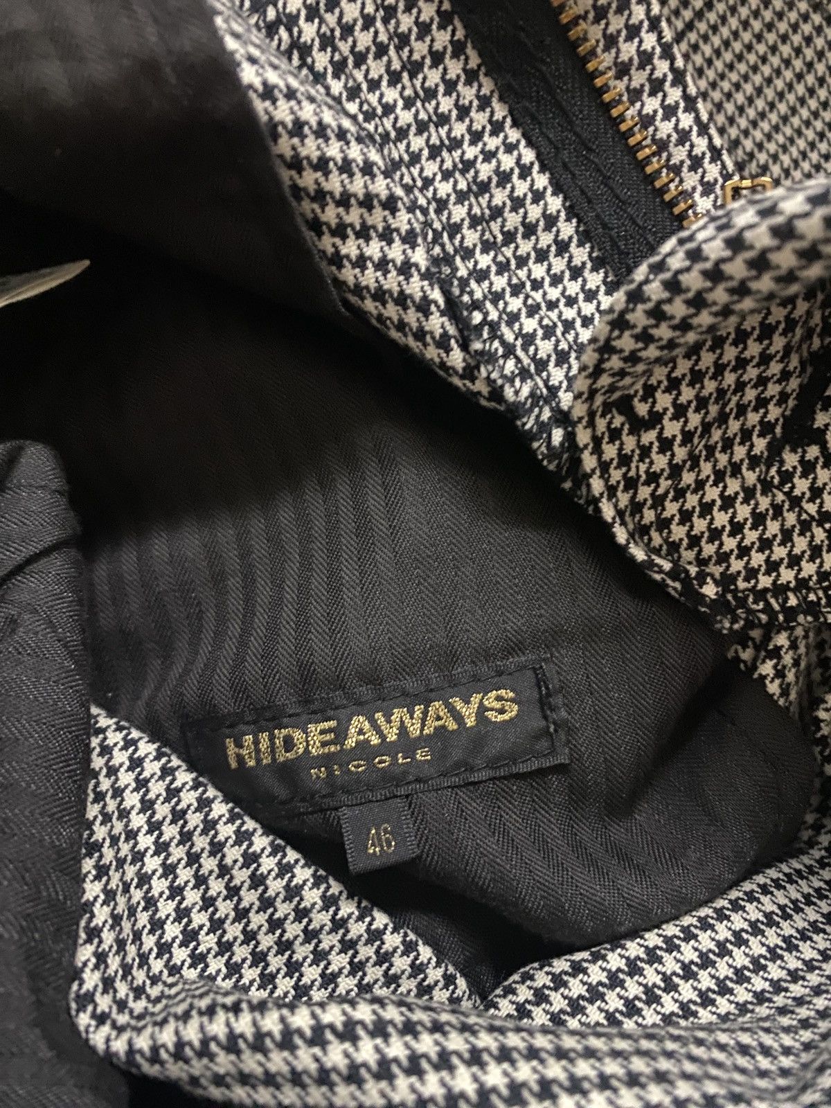 If Six Was Nine 2000's Hideaways Nicole Cargo Tuxedo Pinstripe Pants Size US 30 / EU 46 - 12 Thumbnail