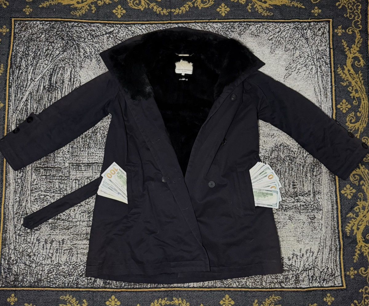 Opening Ceremony “Opening ceremony” Black vintage trenchcoat Size US L / EU 52-54 / 3 - 1 Thumbnail
