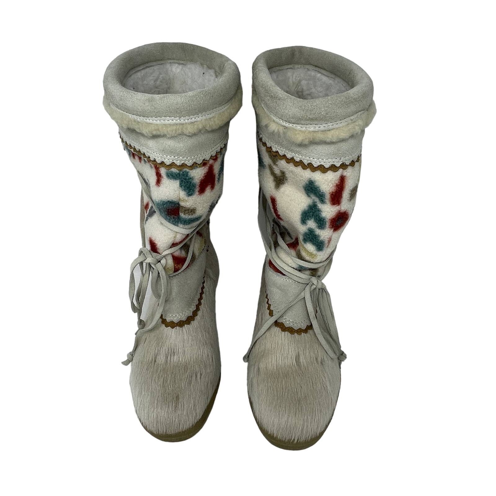 Vintage VINTAGE Technica Goat Fur Ski Boots Made in Italy Sz 38 Size US 8 / IT 38 - 7 Thumbnail