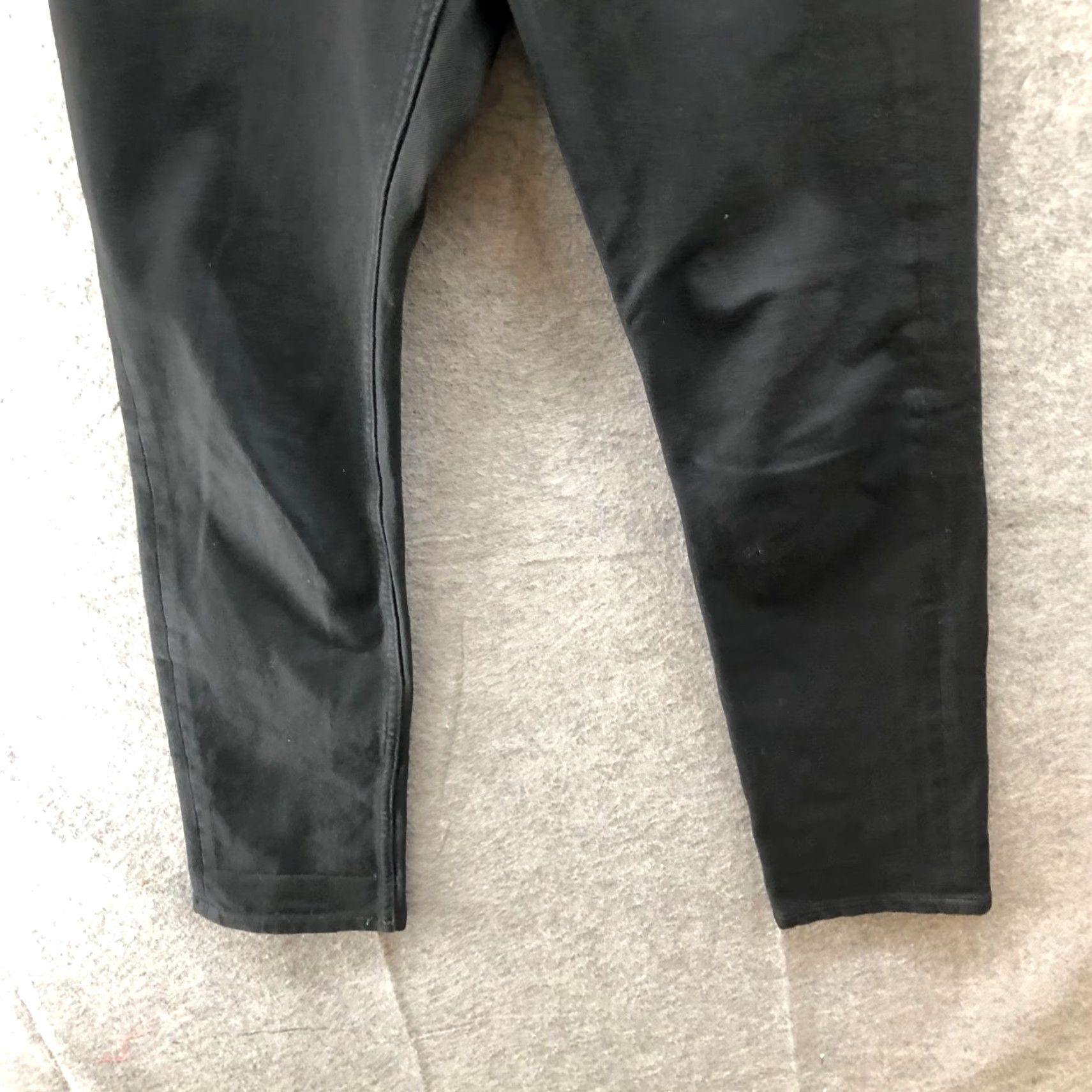Everlane Everlane The Slim Jean Mens 31x30 Black Dark Organic Stretch Cotton Denim 5-Pocket Feature: Stretch Slim Fit Zip Fly Baggy? Size US 31 - 4 Thumbnail