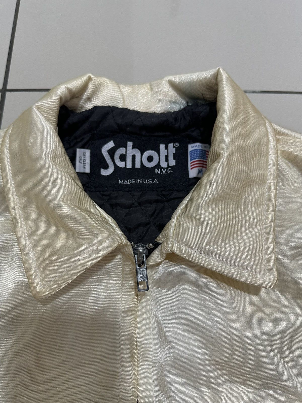 Schott Schoot NYC Bikers Jacket Design made in USA Size US M / EU 48-50 / 2 - 6 Thumbnail