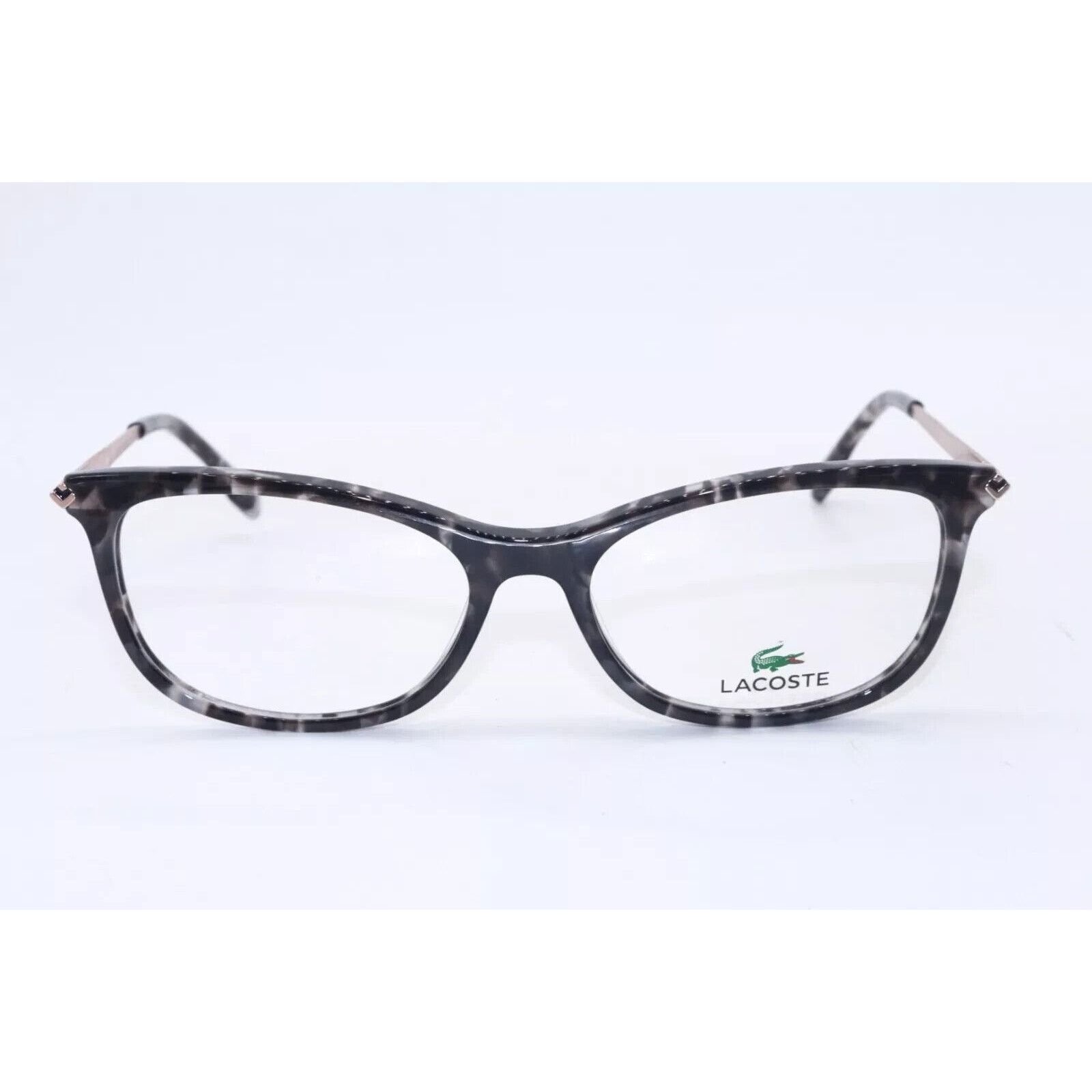 Lacoste LACOSTE L 2863 215 GREY HAVANA GOLD AUTHENTIC EYEGLASSES Size ONE SIZE - 3 Thumbnail