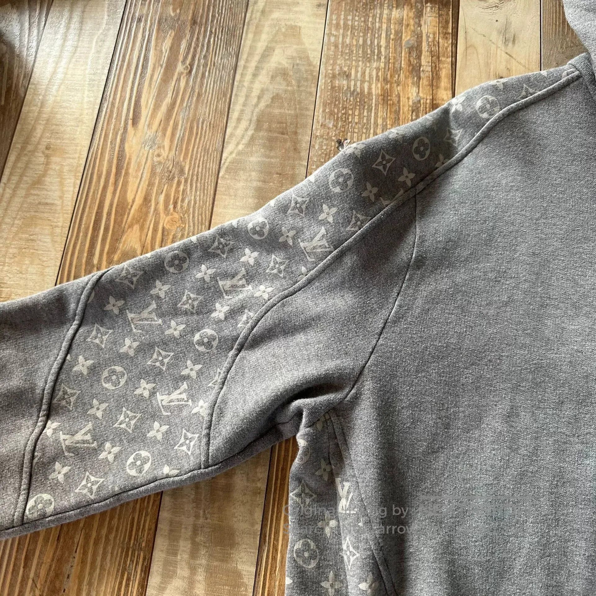 Louis Vuitton Louis Vuitton Monogram Patchwork Hoodie. Size US XXL / EU 58 / 5 - 4 Thumbnail