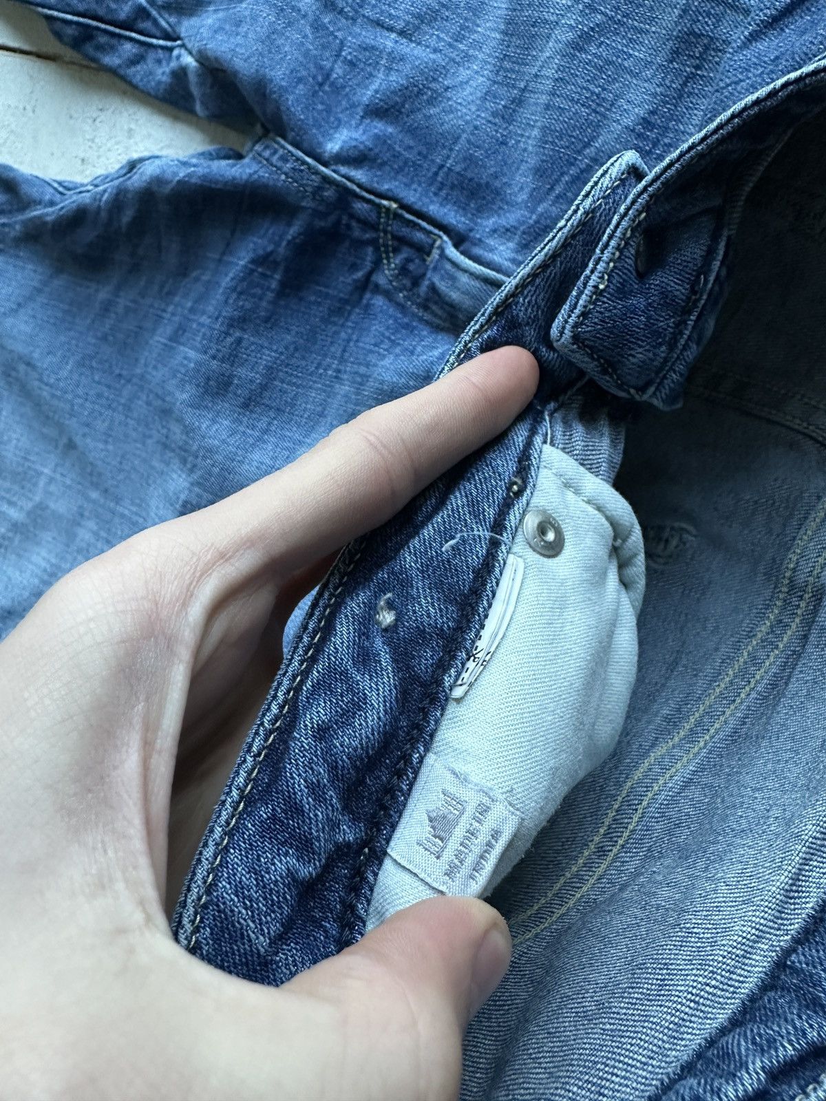G-Star VNTG🚨96 G STAR RAW Jeans AVANT GARDE Washed Denim y2k 3301 Size 36" / US 14 / IT 50 - 8 Thumbnail