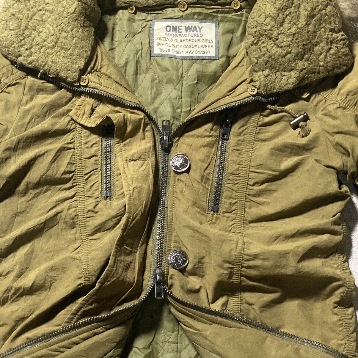 GOA 2000s One way Fur Military Hoodie Size US S / EU 44-46 / 1 - 9 Thumbnail