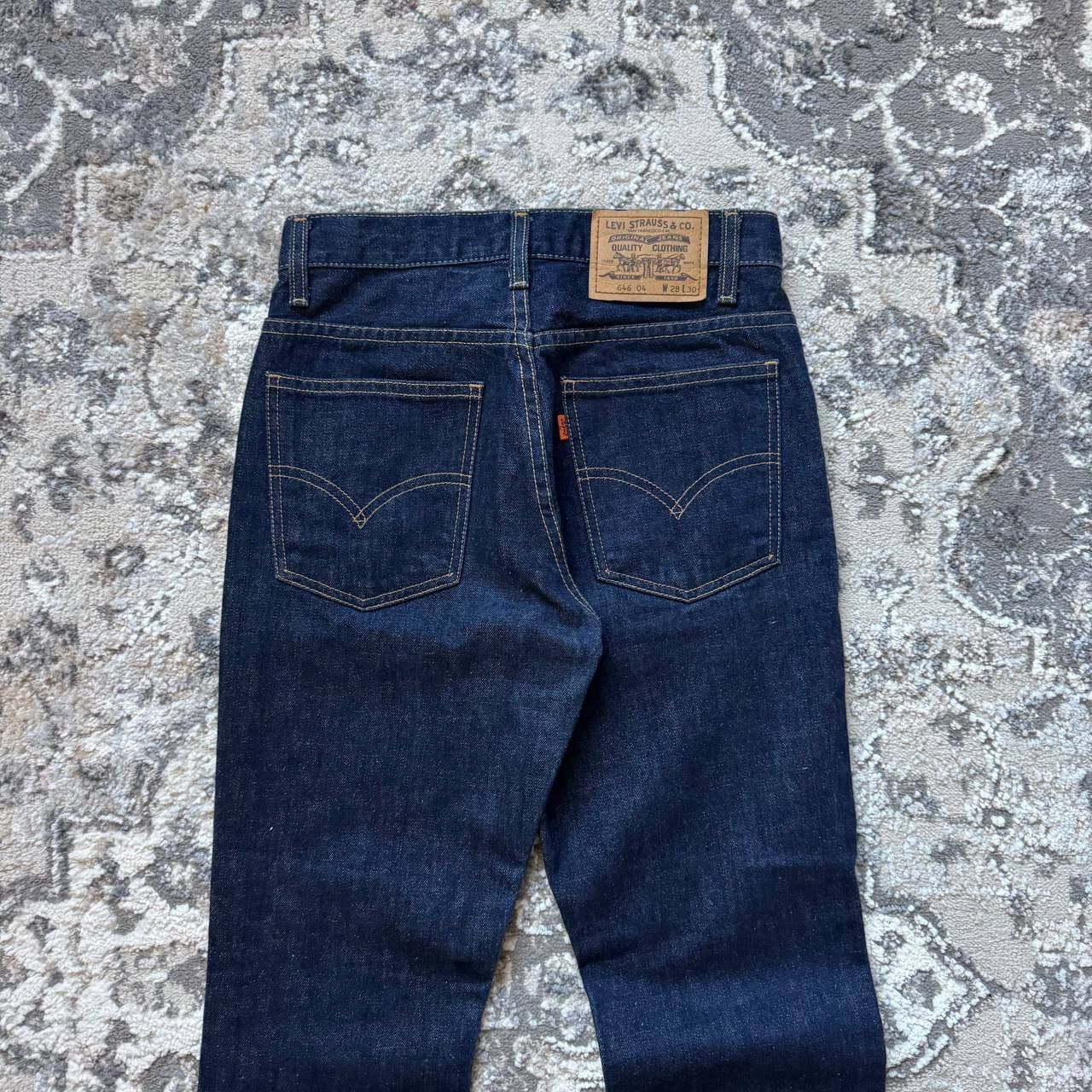 Hysteric Glamour Levis Vintage Bootcut Flared Wide Leg Orange Tab Denim Jeans Size 28" / US 6 / IT 42 - 7 Thumbnail