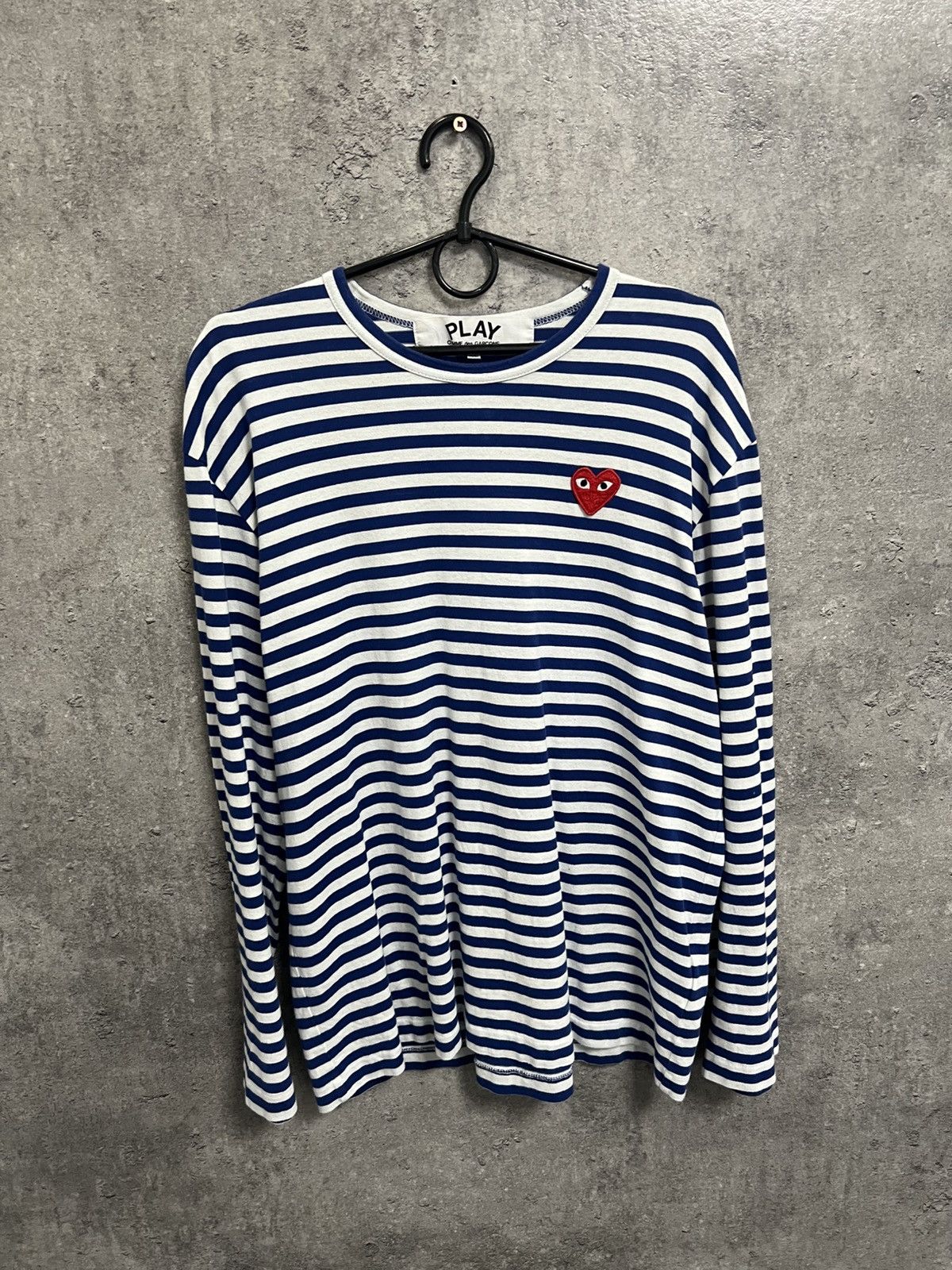 Comme des garçon long sleeve stripe shirt