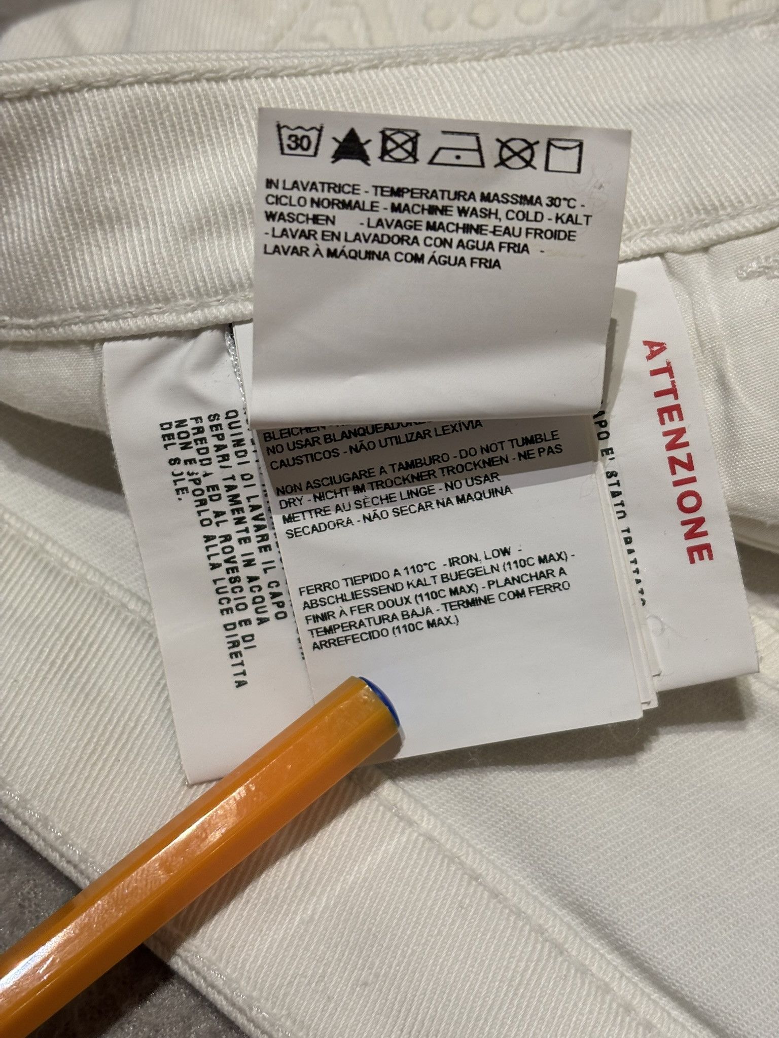 Miss Sixty Miss Sixty white mini shorts size 29 Size 29" - 17 Thumbnail