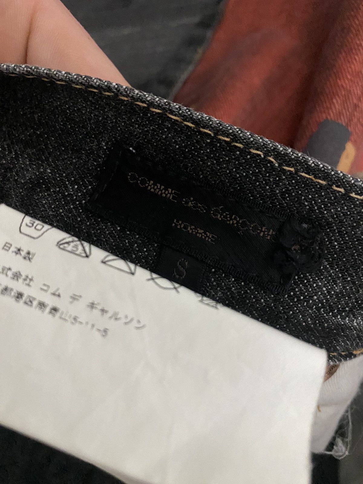 Comme des Garcons Homme Plus SS03 Cuba Painted Denim Size US 31 - 6 Thumbnail