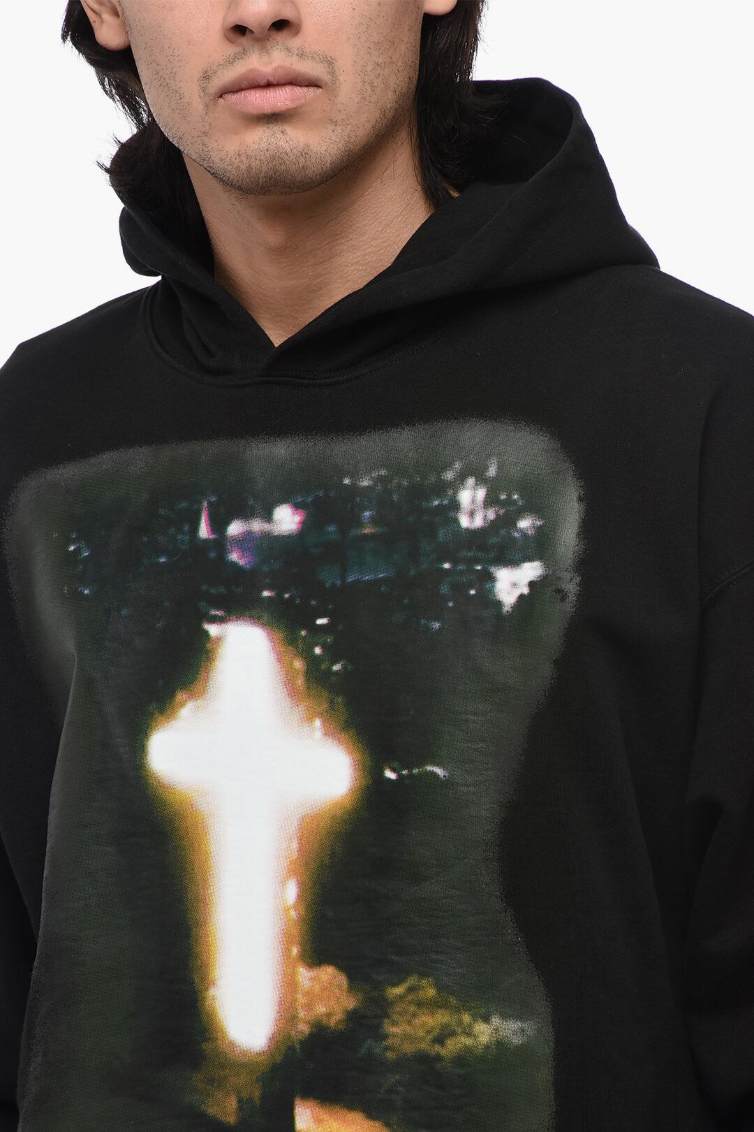 1989 STUDIO og1mm1024 Cotton Hoodie in Black Size US S / EU 44-46 / 1 - 3 Thumbnail