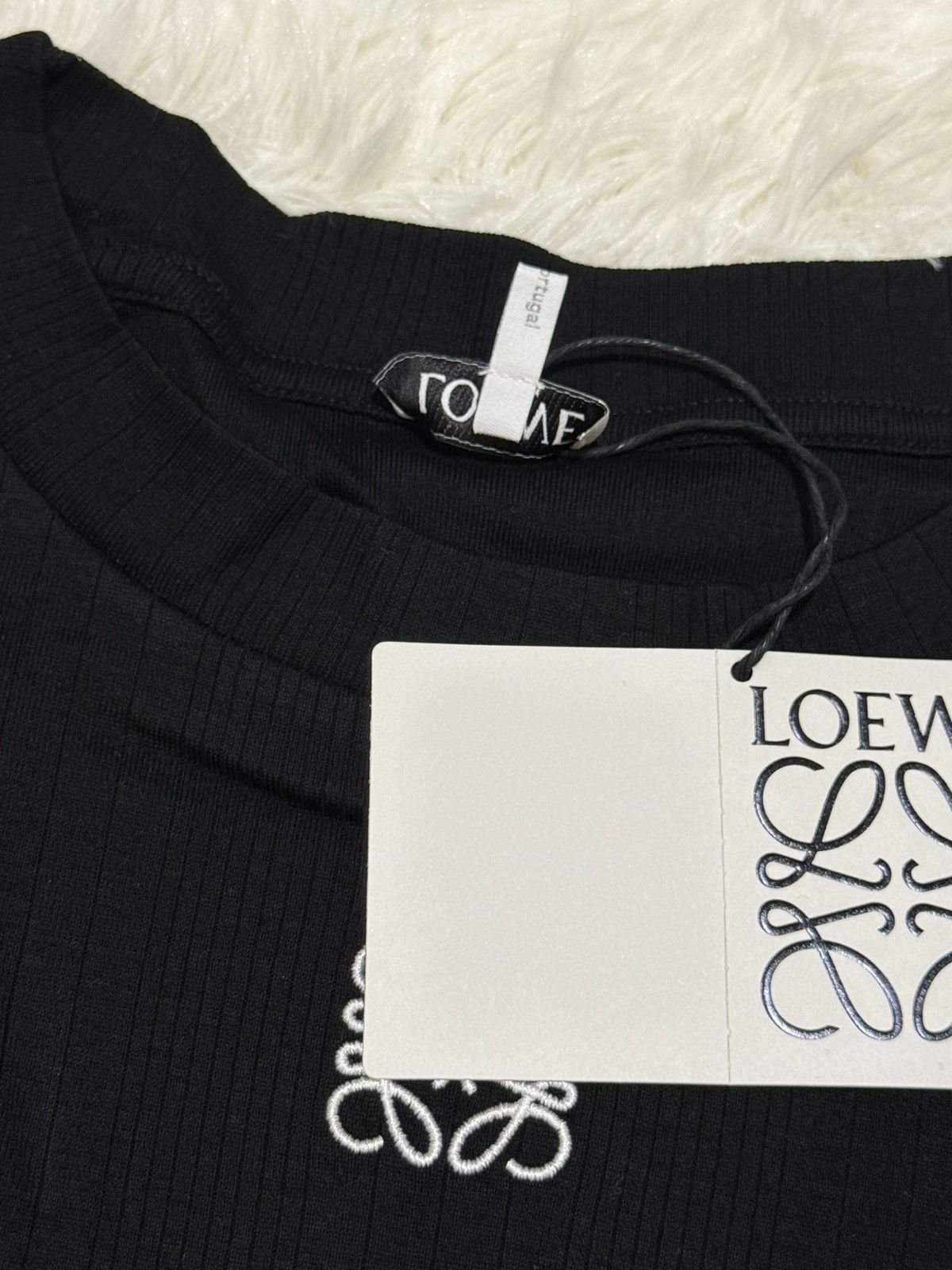 Loewe Loewe black crop top Size M / US 6-8 / IT 42-44 - 4 Thumbnail