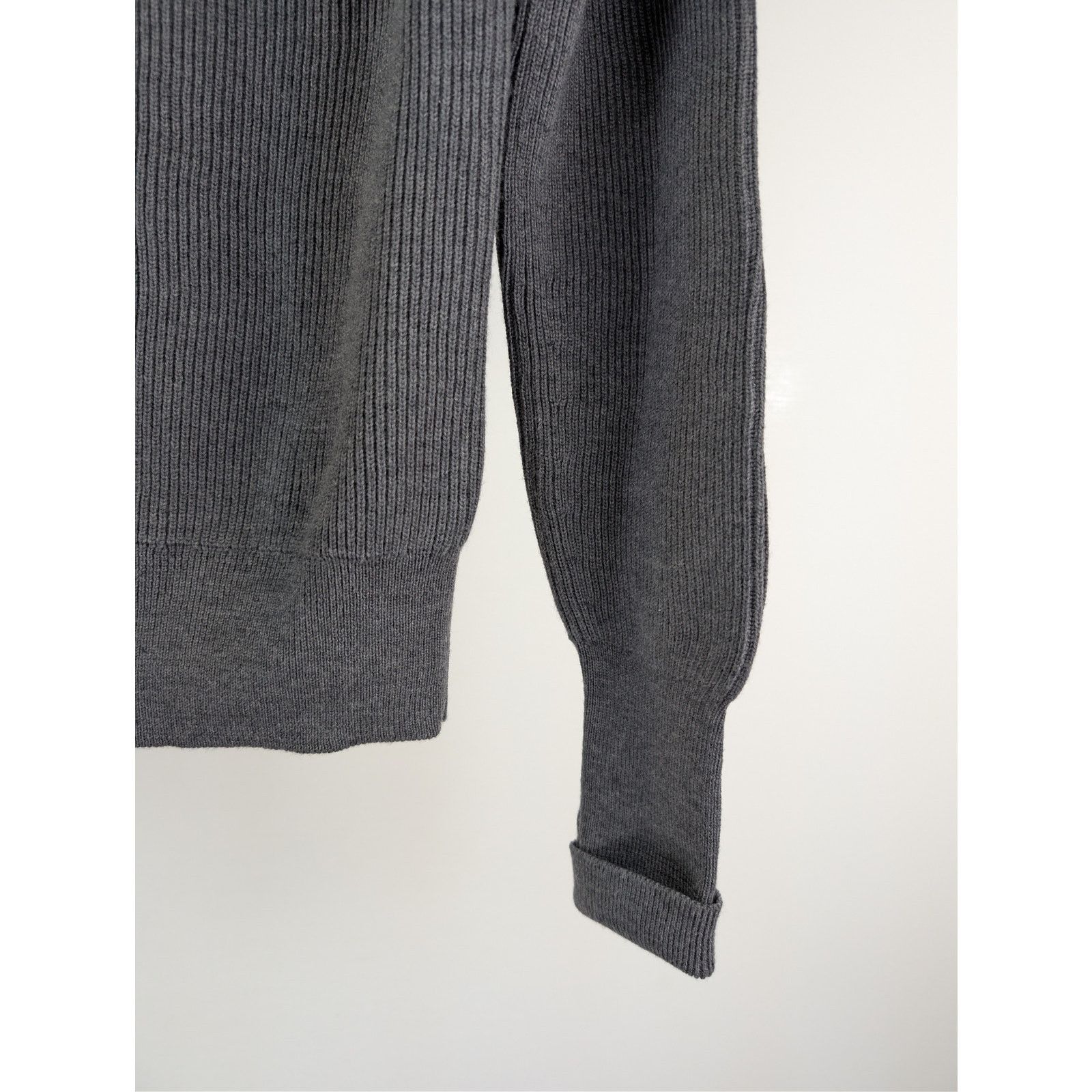 Tom Ford o1rshd1 CC20 Zipper Hi-Neck Sweatshirt in Grey Size US M / EU 48-50 / 2 - 13 Thumbnail